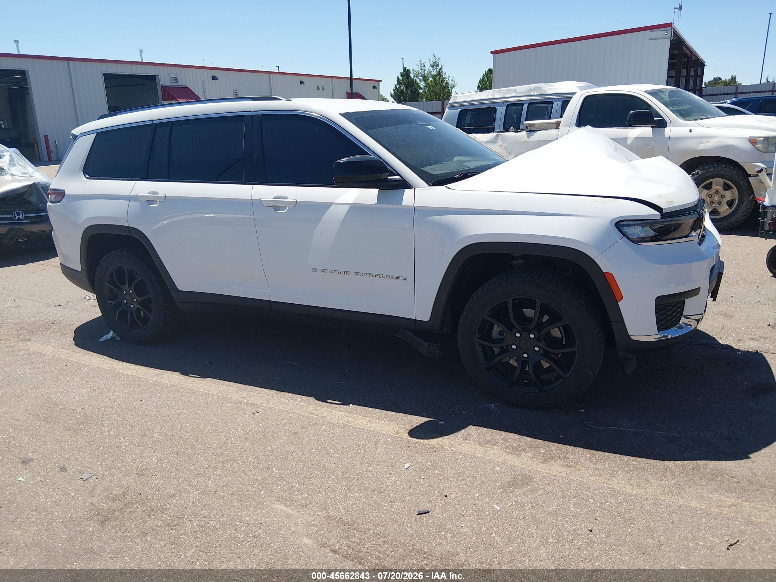 2021 Jeep Grand Cherokee L VIN 1C4RJKAG4M8209468 — IAAI salvage auction photo