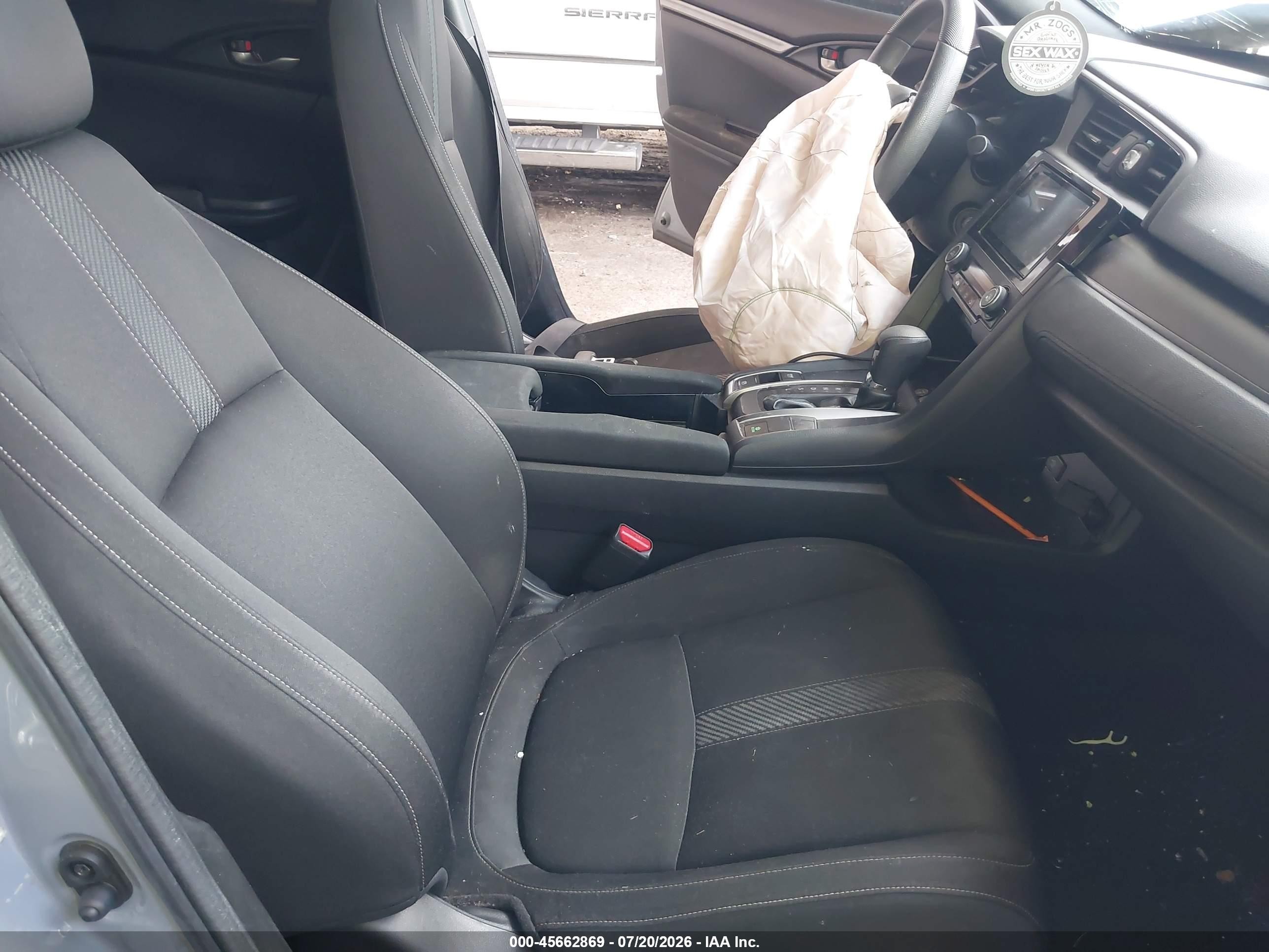 2018 Honda Civic VIN SHHFK7H21JU228836 IAAI salvage auction — Front End, Rebuildable (Florida), sold $1,100 on 2026-09-08 (photo 5)