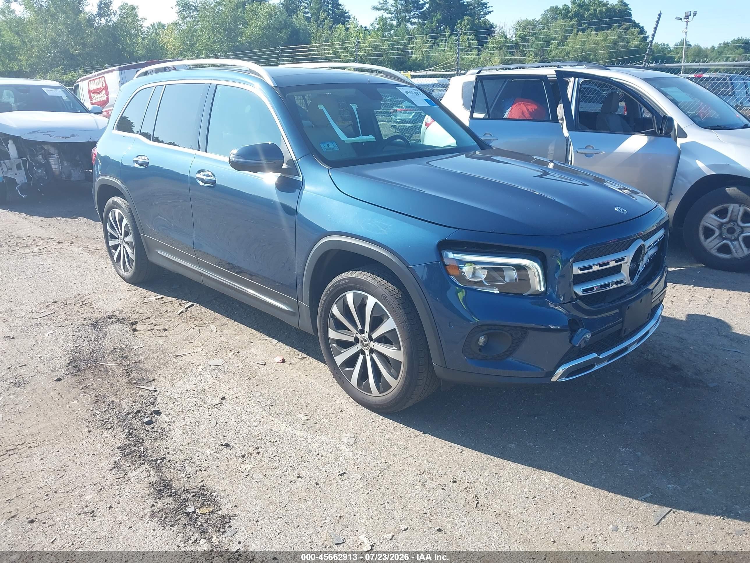 2020 Mercedes-Benz GLB-Class VIN W1N4M4HB6LW028284 — IAAI salvage auction photo
