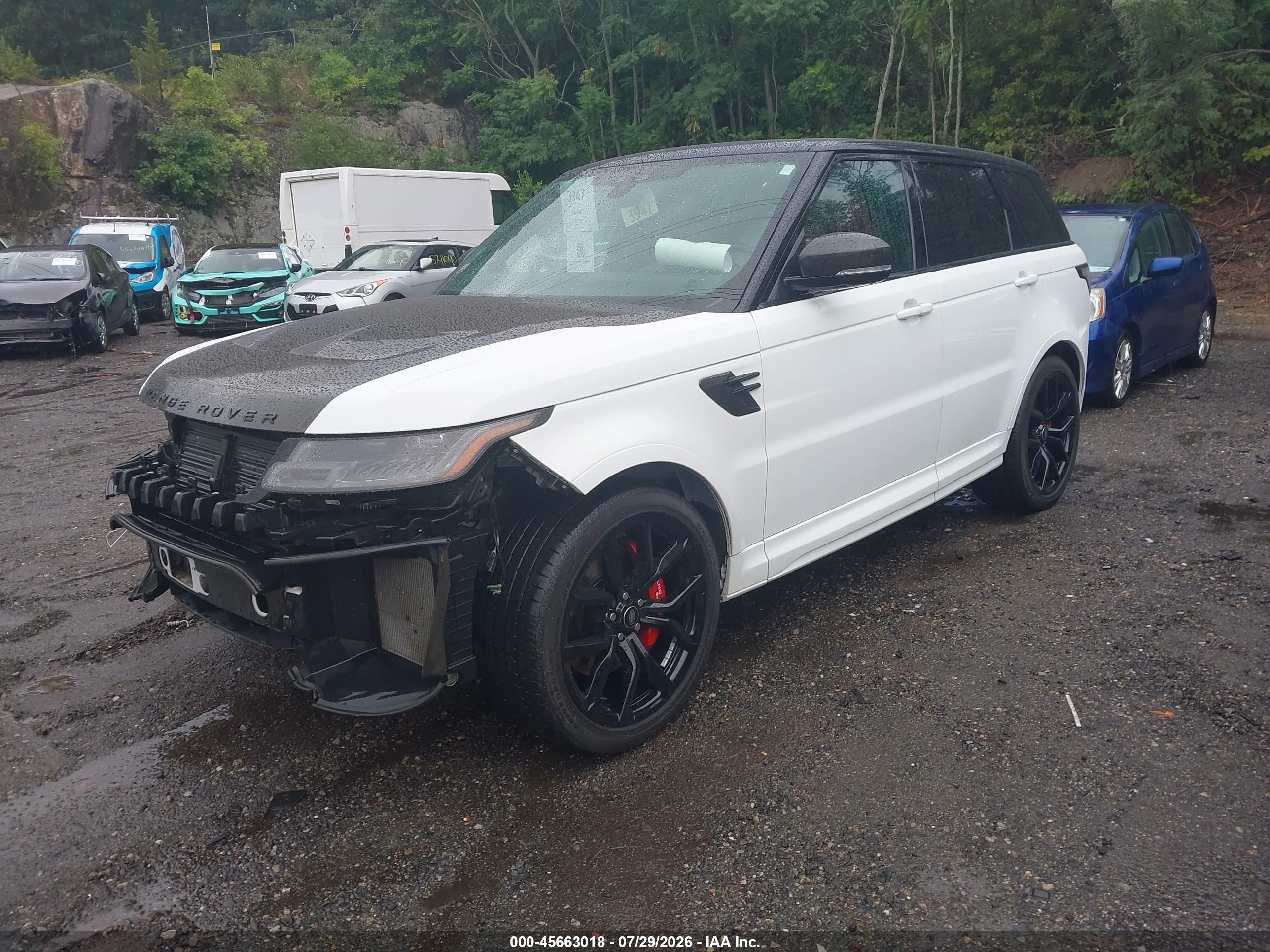 2022 Land rover Range rover sport VIN SALWZ2RE3NA235934 IAAI salvage auction — Front End, Salvage (Idaho), sold $26,500 on 2026-09-06 (photo 2)