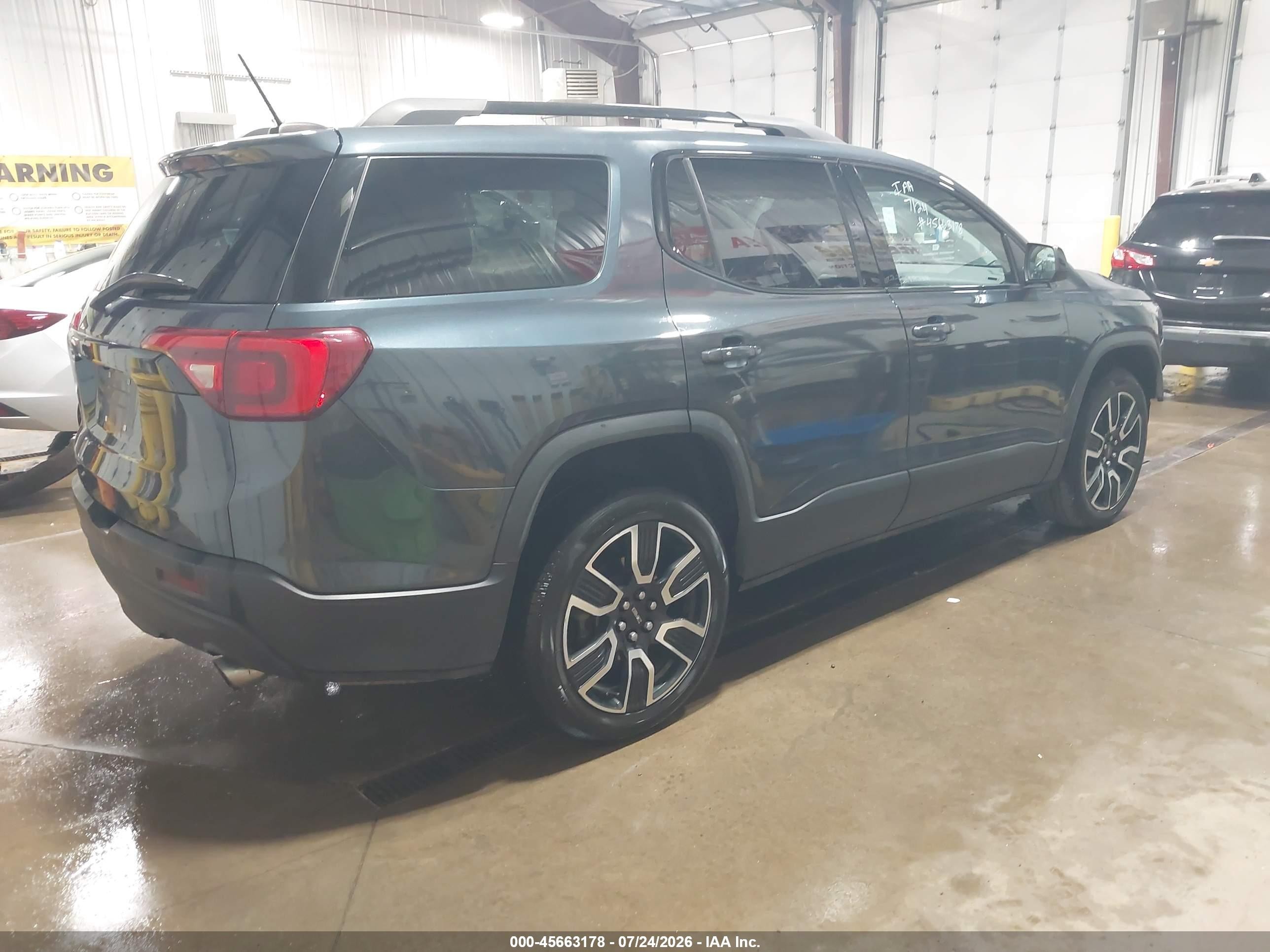 2019 GMC Acadia VIN 1GKKNULS2KZ190305 IAAI salvage auction — Front End, Salvage (Minnesota), sold $3,000 on 2026-09-12 (photo 4)