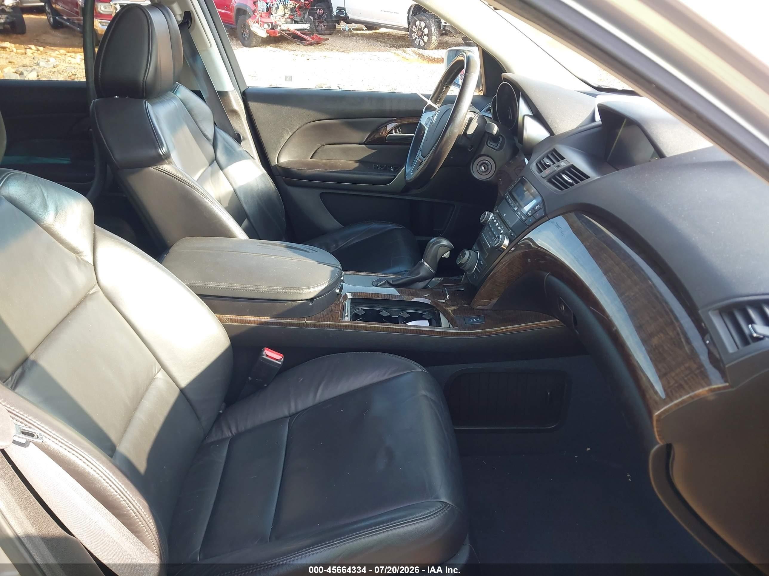 2013 Acura Mdx VIN 2HNYD2H33DH512249 IAAI salvage auction — Rear End, Salvage (North Carolina), sold $3,375 on 2026-09-12 (photo 5)