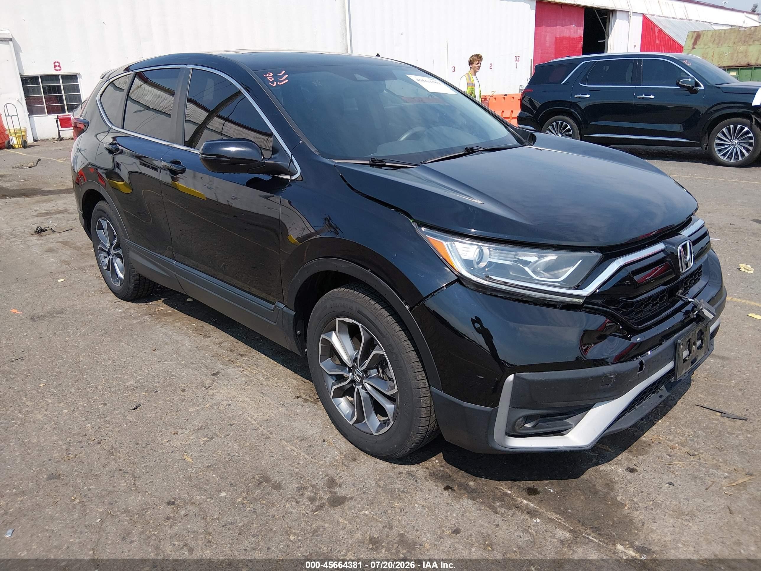 2021 Honda CR-V VIN 2HKRW2H51MH657657 — IAAI salvage auction photo