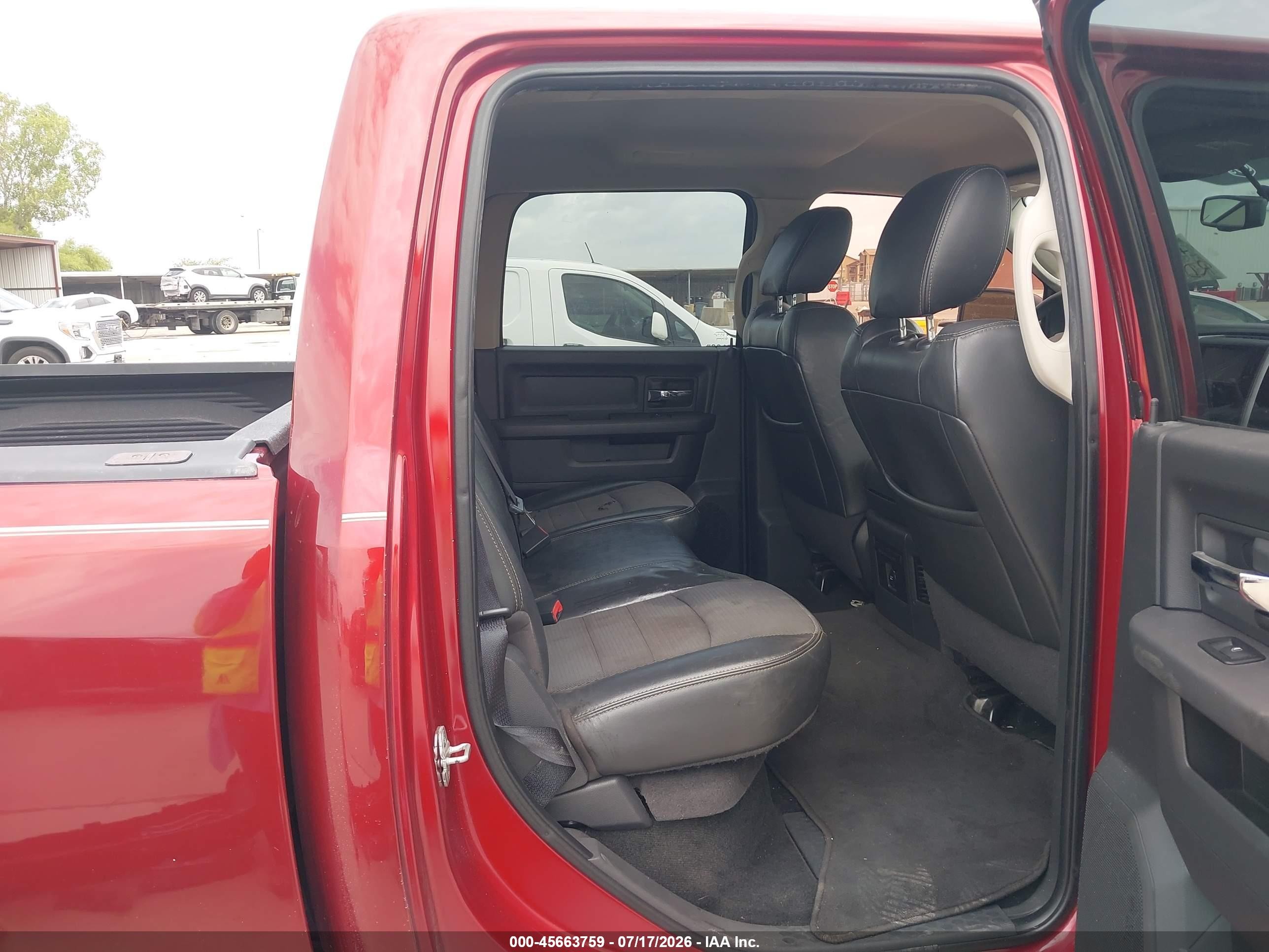 2011 Ram Ram 1500 VIN 1D7RB1CT9BS583890 IAAI salvage auction — Front End, Original (Texas), sold $2,250 on 2026-09-12 (photo 8)
