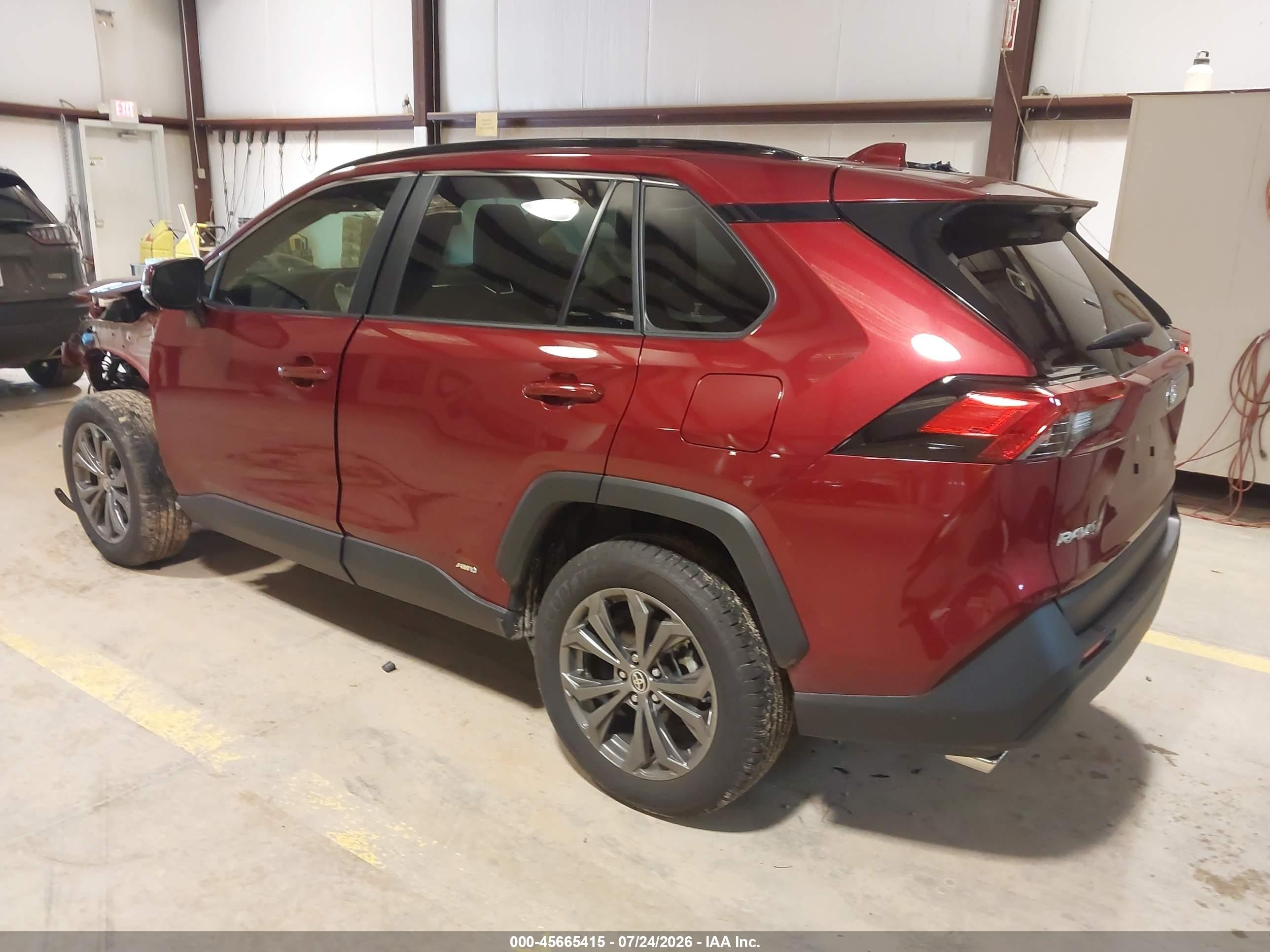 2024 Toyota RAV4 Hybrid VIN JTMB6RFV1RD139073 IAAI salvage auction — Front End, Salvage (North Carolina), sold $14,400 on 2026-09-23 (photo 3)