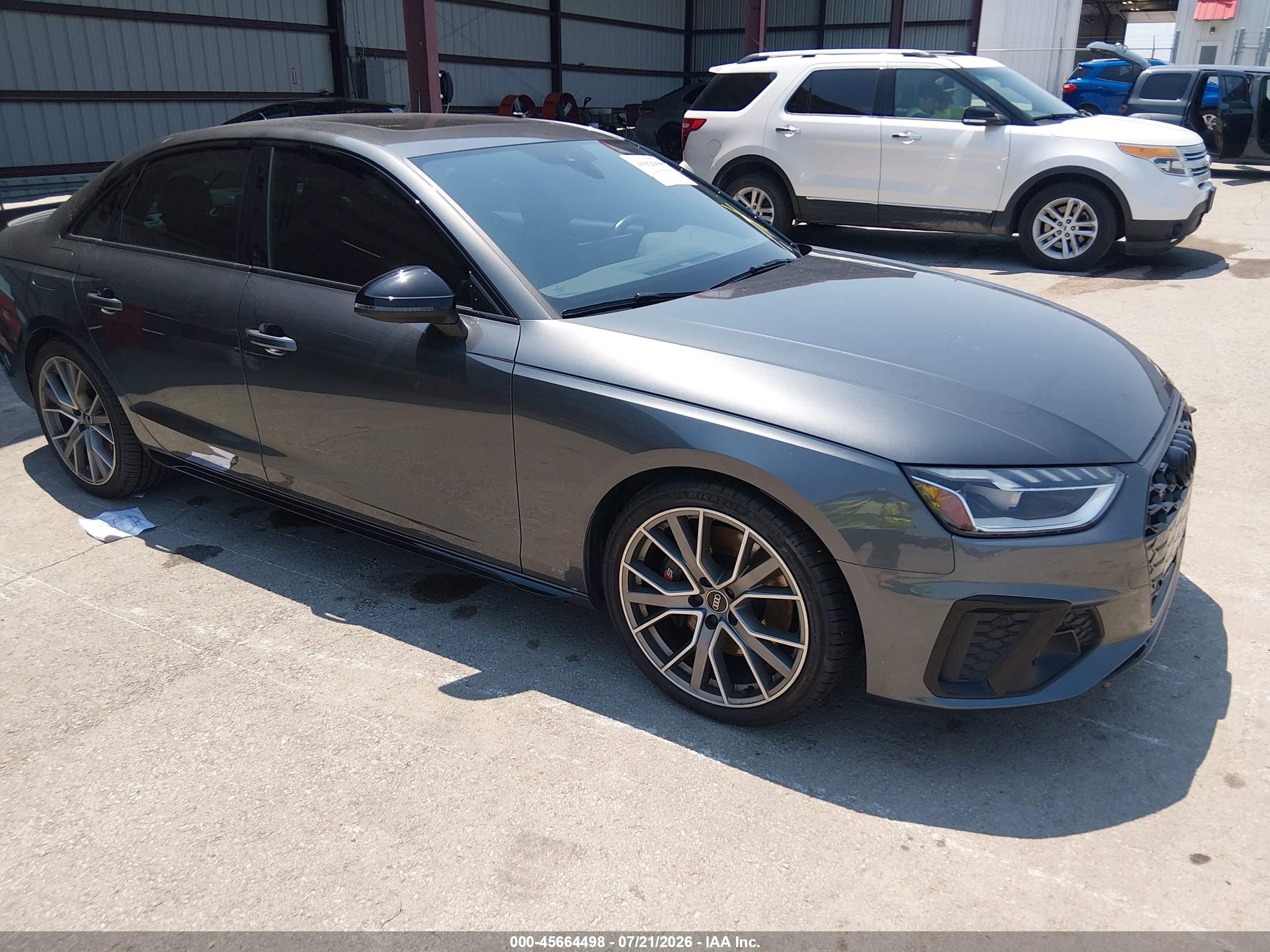 2023 Audi S4 VIN WAUB4AF41PA043941 — IAAI salvage auction photo