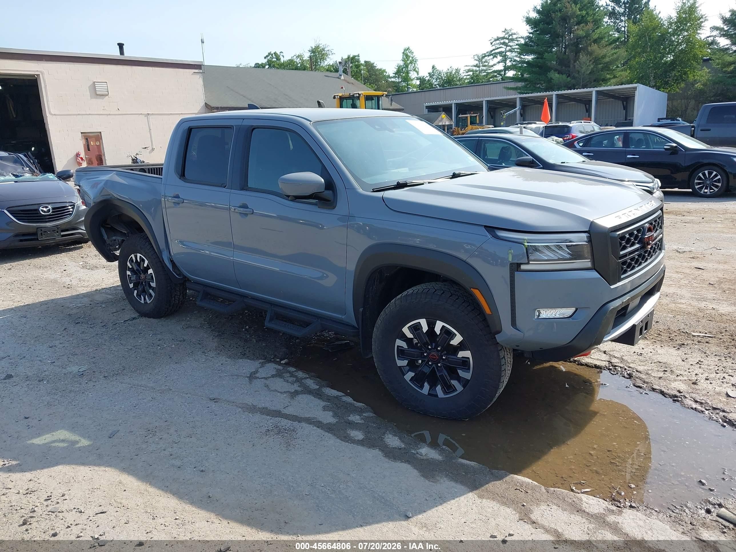 2023 Nissan Frontier VIN 1N6ED1EK4PN648848 — IAAI salvage auction photo