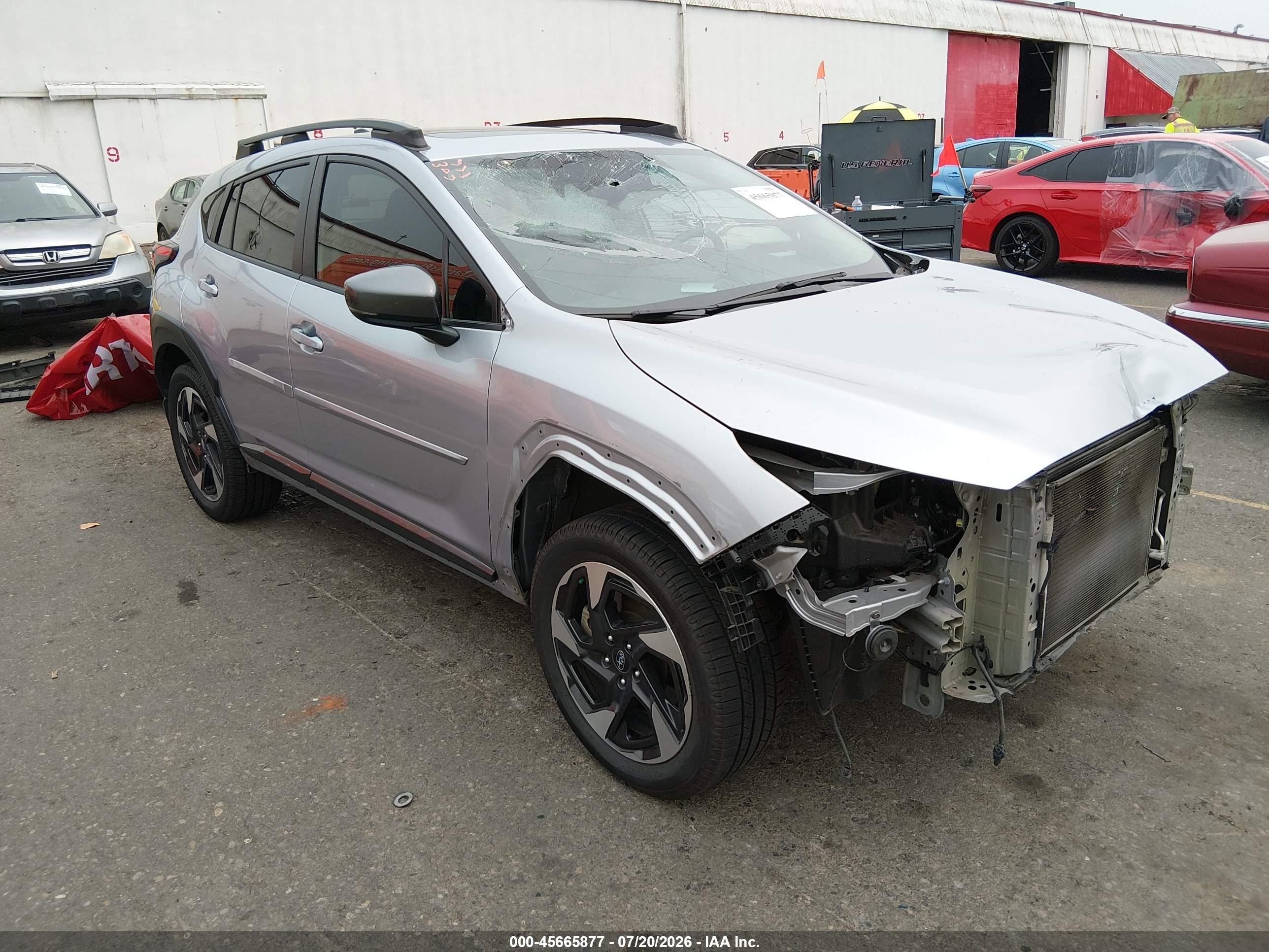 2024 Subaru Crosstrek VIN 4S4GUHN66R3702376 — IAAI salvage auction photo