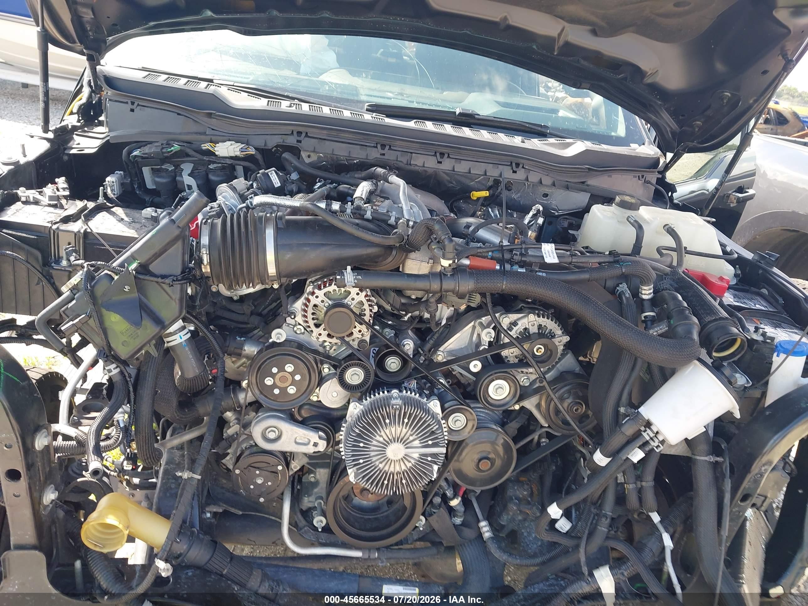 2026 Ford F450 VIN 1FT8W4DM4TEC24479 IAAI salvage auction — Front End, Rebuildable (Florida), sold $43,550 on 2026-08-12 (photo 9)