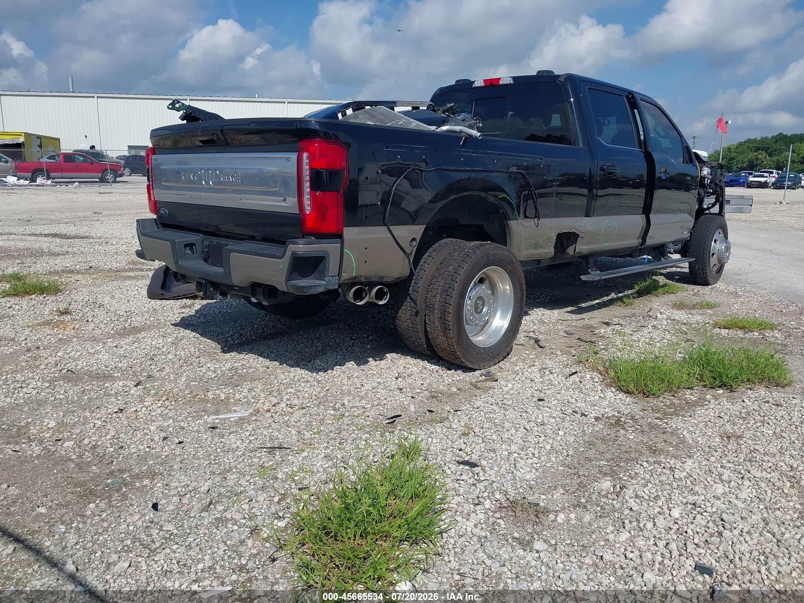 2026 Ford F450 VIN 1FT8W4DM4TEC24479 IAAI salvage auction — Front End, Rebuildable (Florida), sold $43,550 on 2026-08-12 (photo 4)