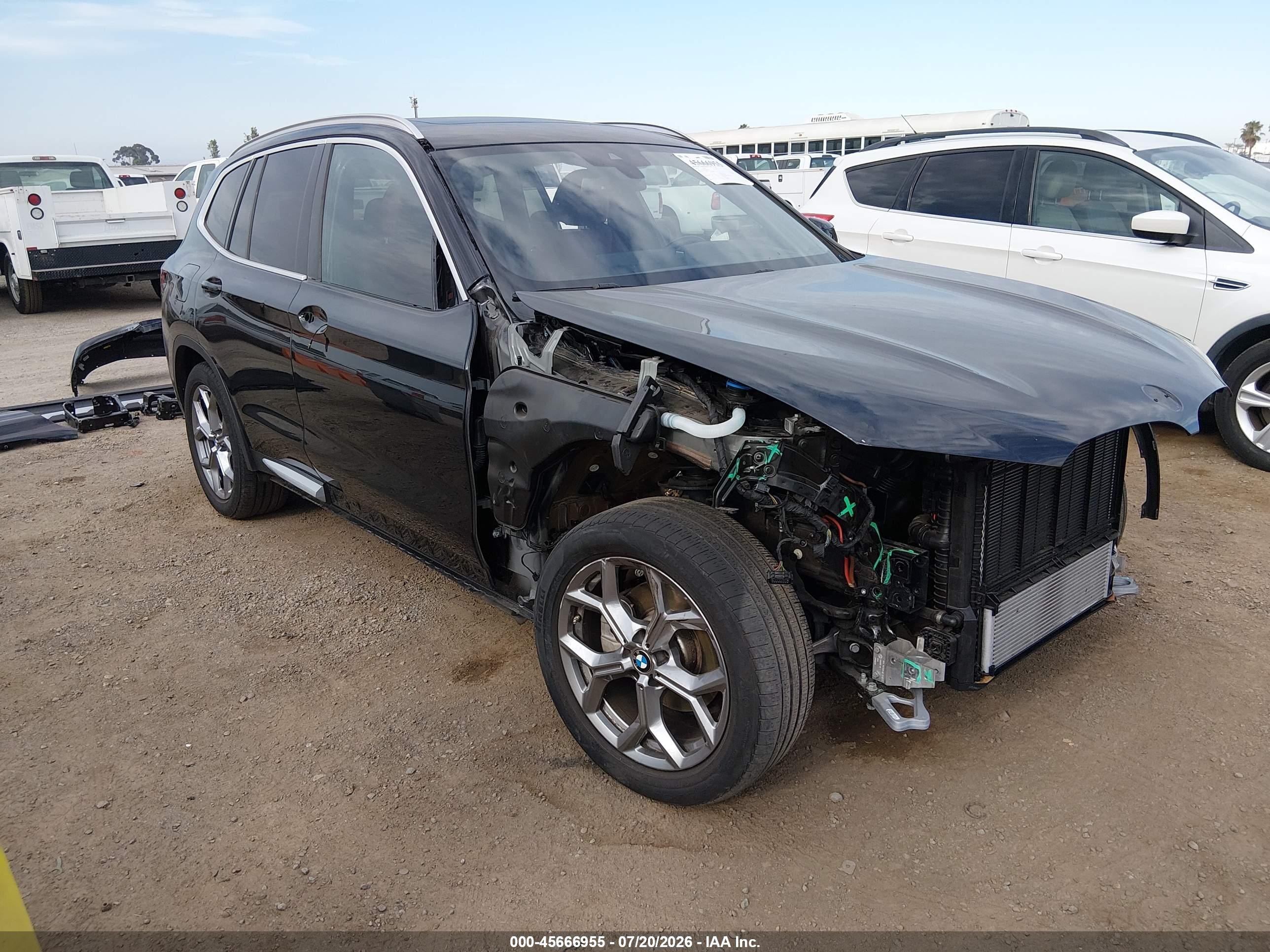2024 BMW X3 VIN 5UX43DP0XR9W24319 — IAAI salvage auction photo