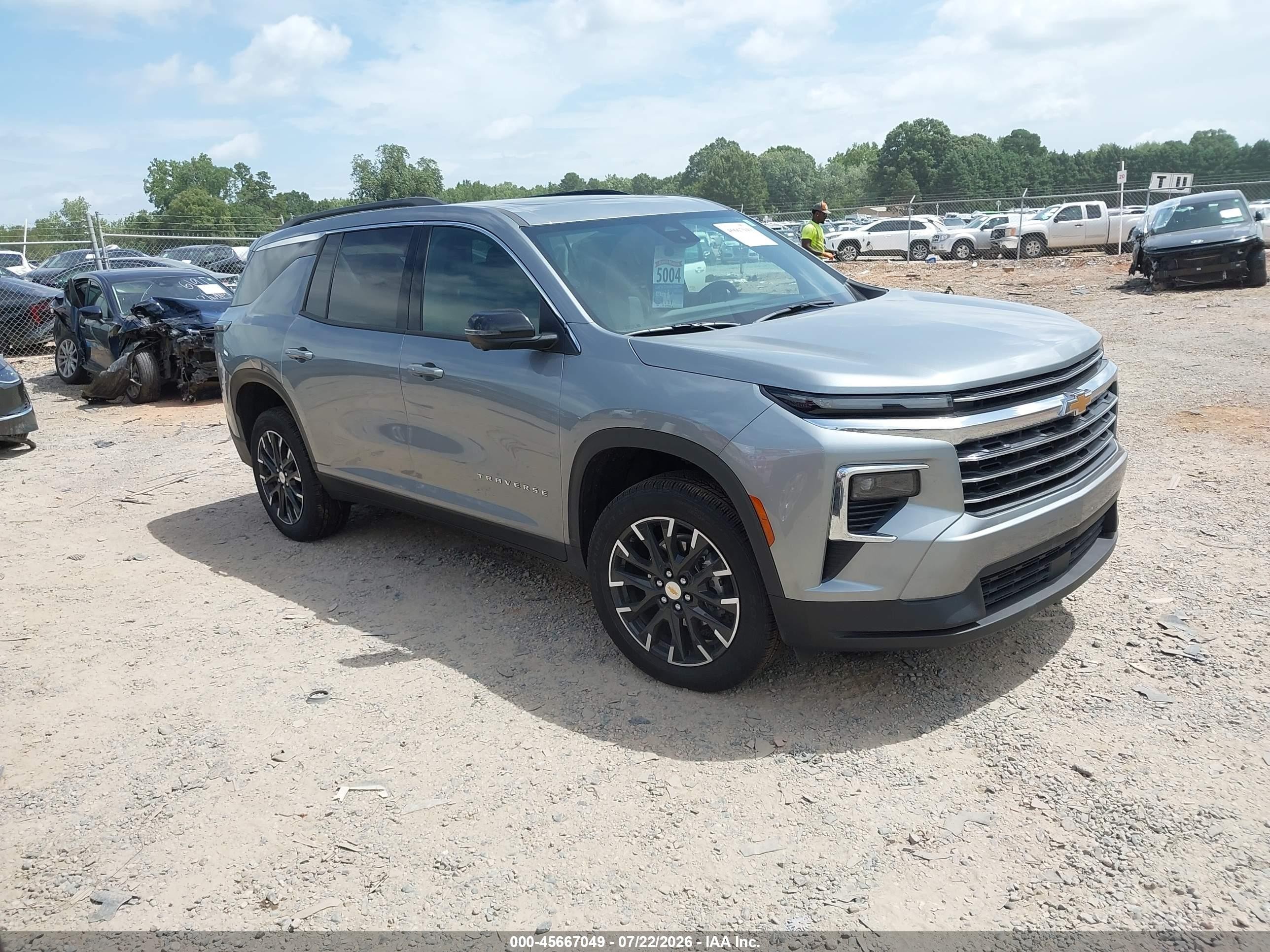2026 Chevrolet Traverse VIN 1GNEVGKS5TJ219962 — IAAI salvage auction photo