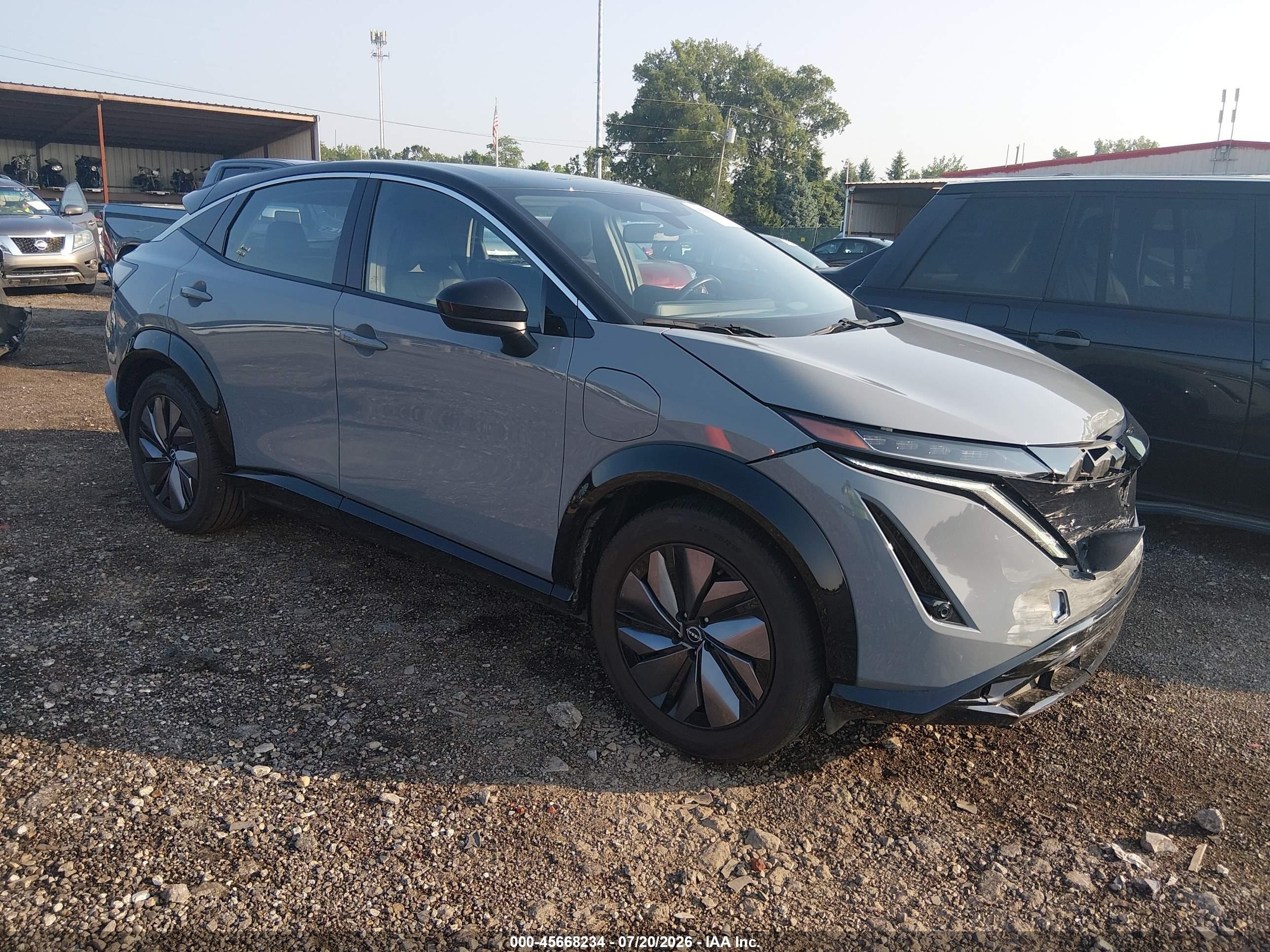 2023 Nissan Ariya VIN JN1AF0BA9PM401822 — IAAI salvage auction photo