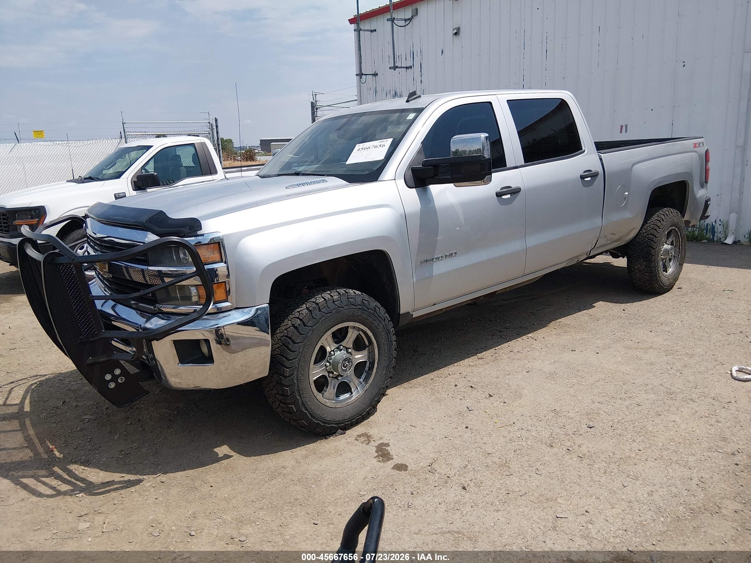2015 Chevrolet Silverado 2500 VIN 1GC1KVE8XFF182130 IAAI salvage auction — Rollover, Salvage (Montana), sold $8,500 on 2026-09-16 (photo 2)