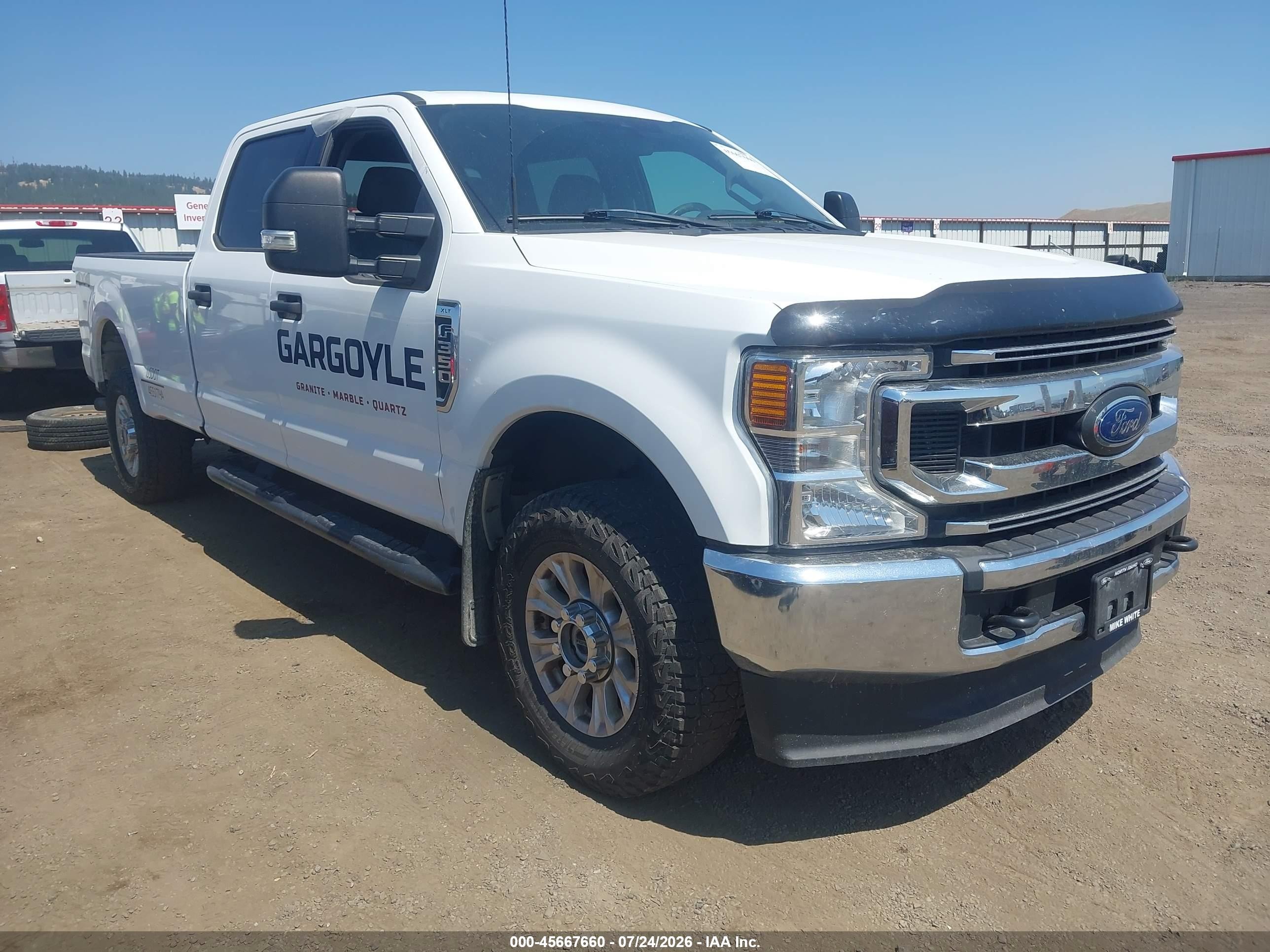 2022 Ford F-350 VIN 1FT8W3B65NEC80142 — IAAI salvage auction photo