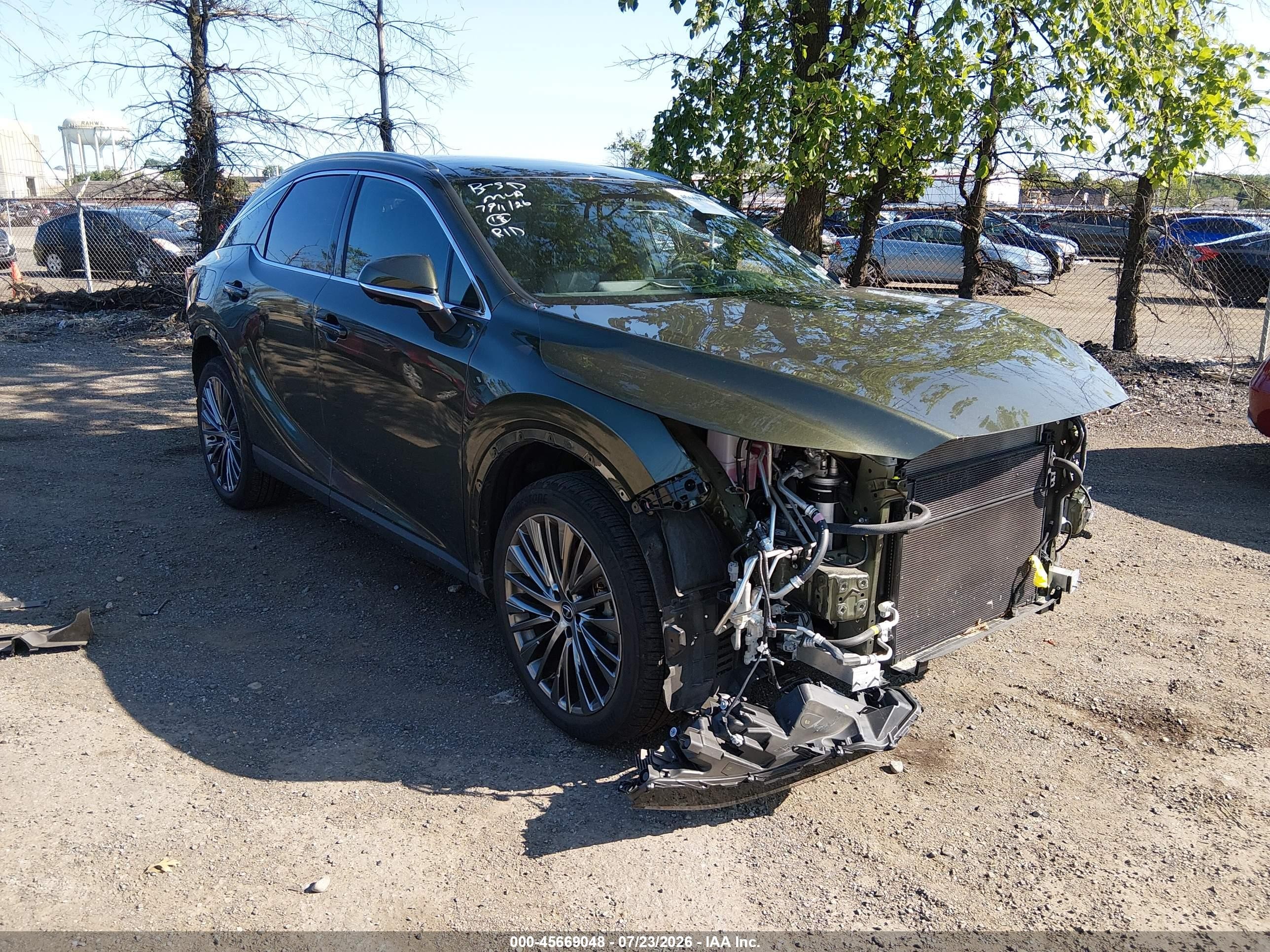 2024 Lexus RX VIN JTJCJMGAXR2022067 — IAAI salvage auction photo