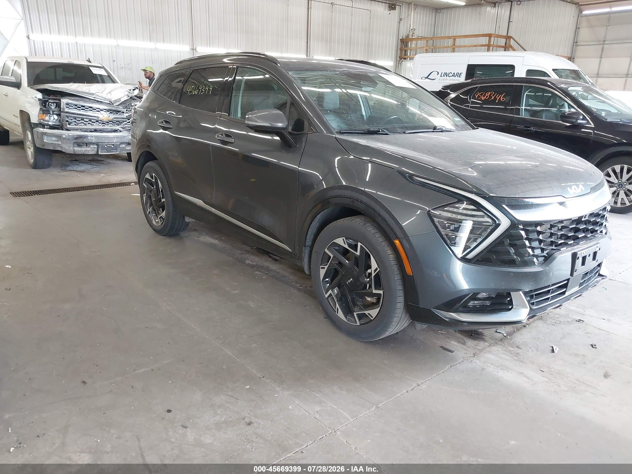 2023 Kia Sportage VIN 5XYK5CAF4PG109189 — IAAI salvage auction photo