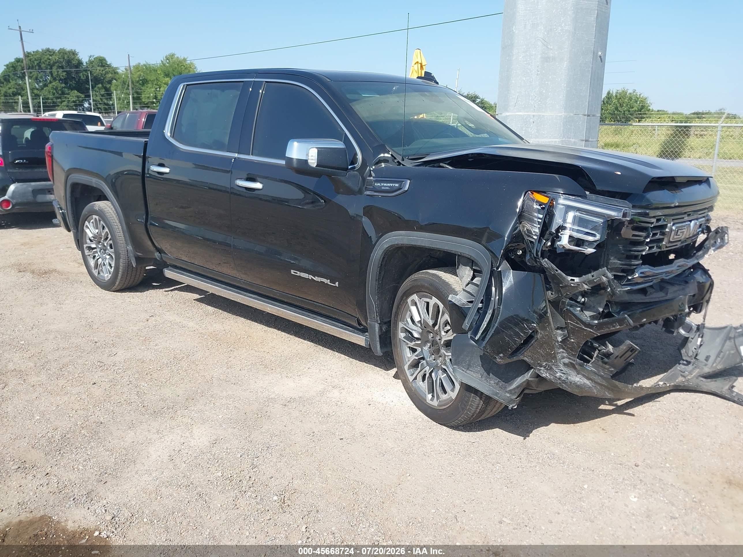 2025 GMC Sierra 1500 VIN 1GTUUHEL1SZ324077 — IAAI salvage auction photo