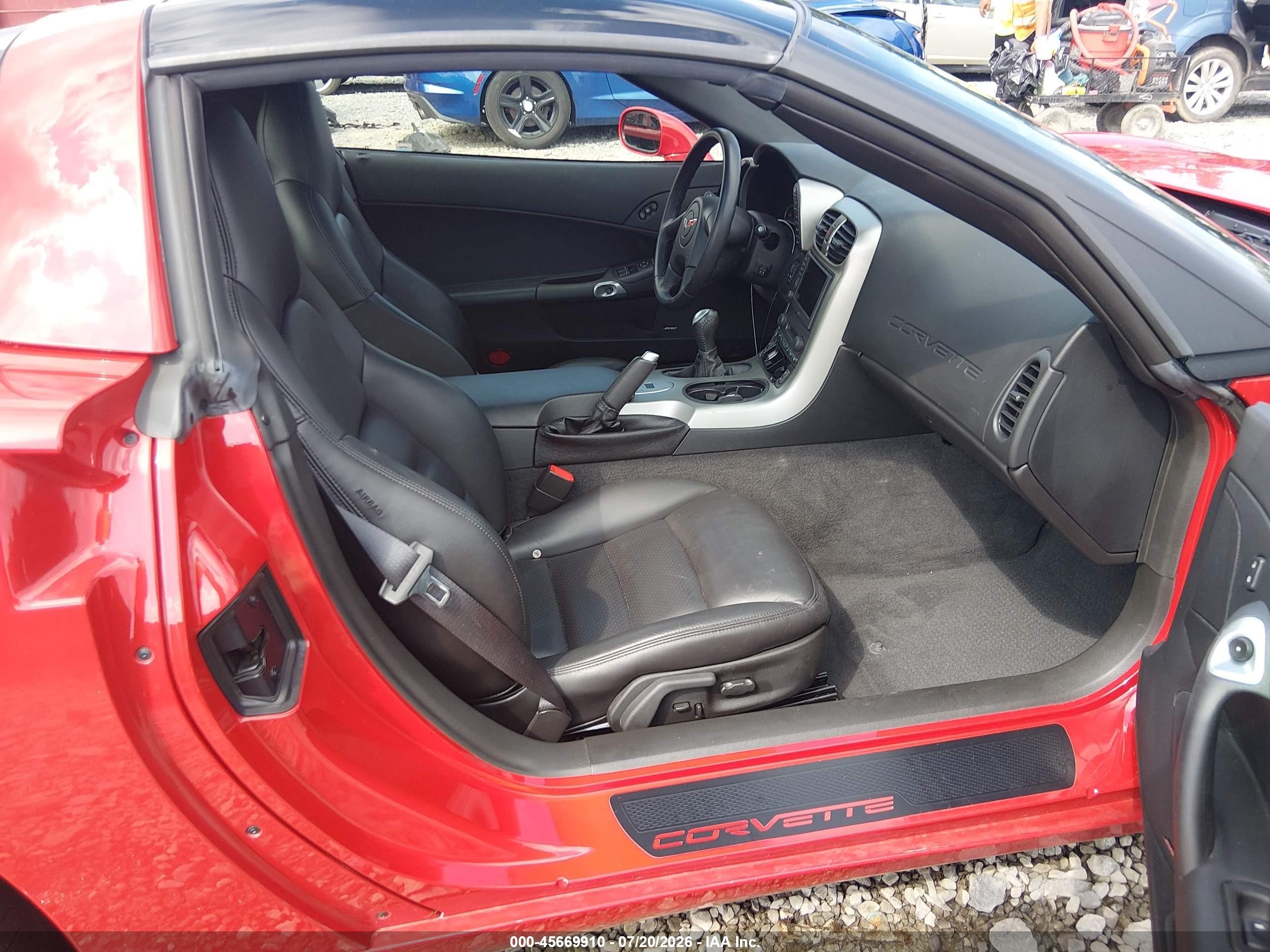 2005 Chevrolet Corvette VIN 1G1YY24U455129592 IAAI salvage auction — Front End, Salvage (West Virginia), sold $15,825 on 2026-08-26 (photo 5)