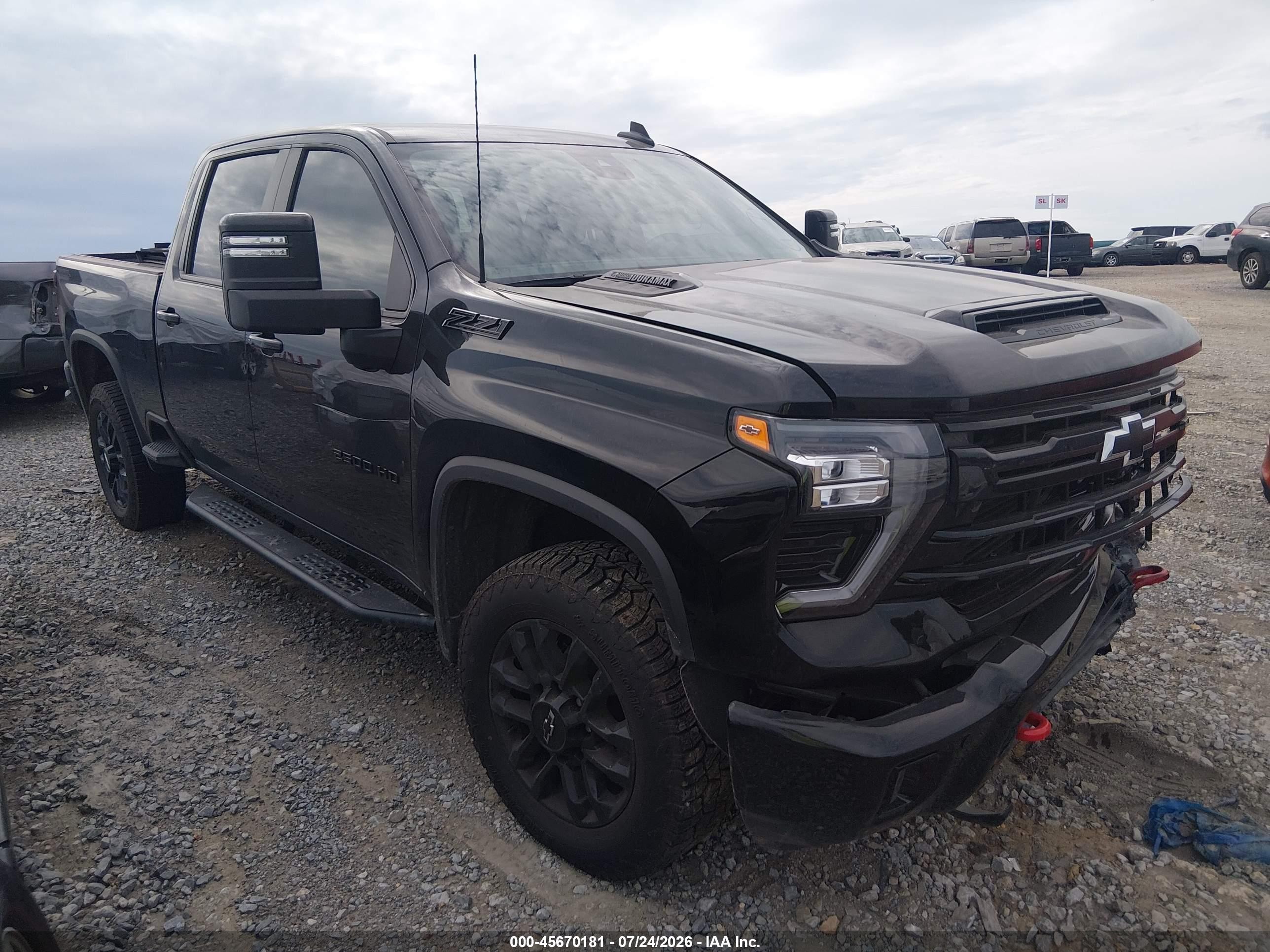 2025 Chevrolet Silverado 2500 VIN 2GC4KNEY6S1182785 — IAAI salvage auction photo