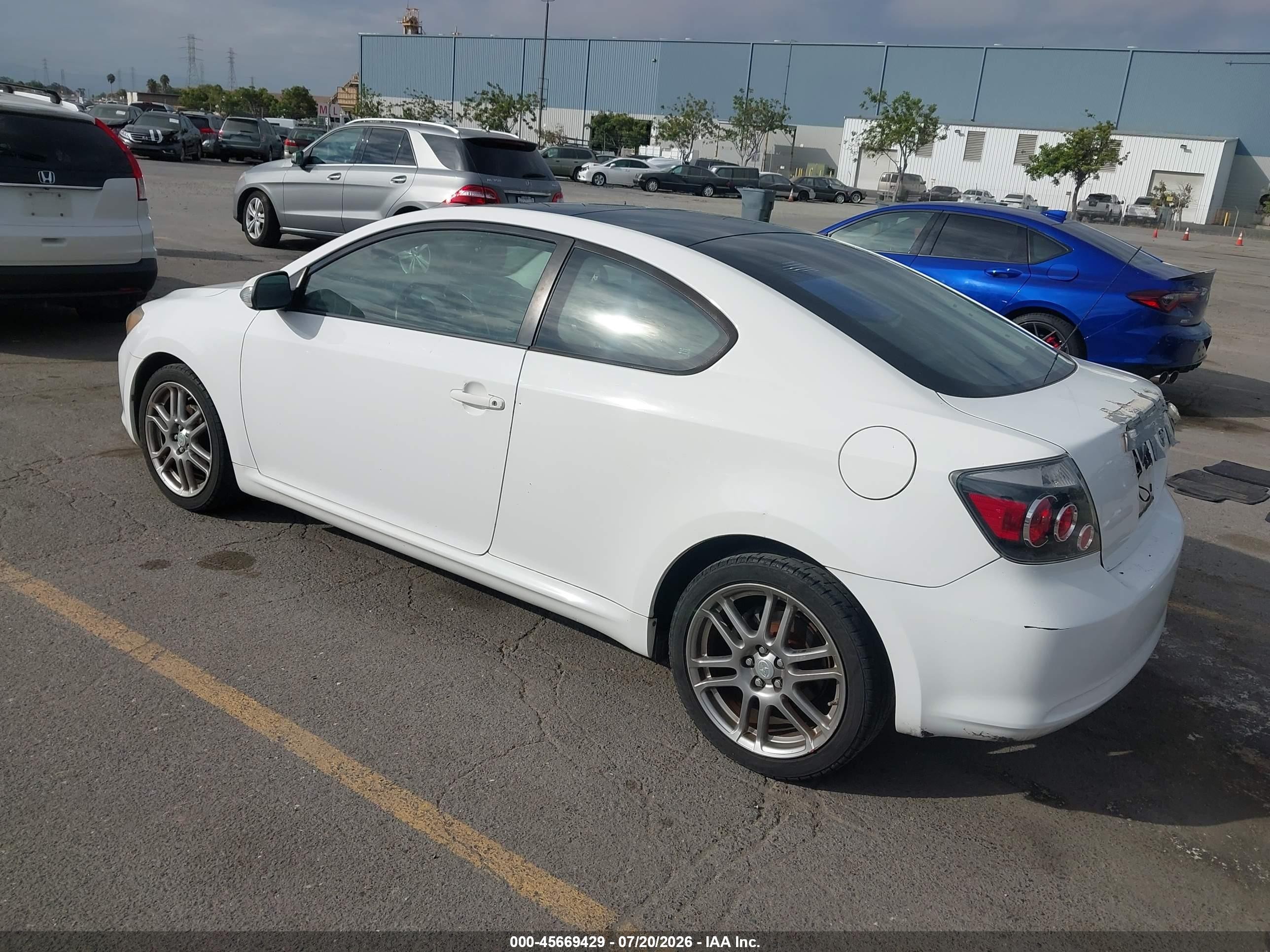 2008 Scion Tc VIN JTKDE167180241647 IAAI salvage auction — Rear End, Salvage (California), sold $1,000 on 2026-09-11 (photo 3)