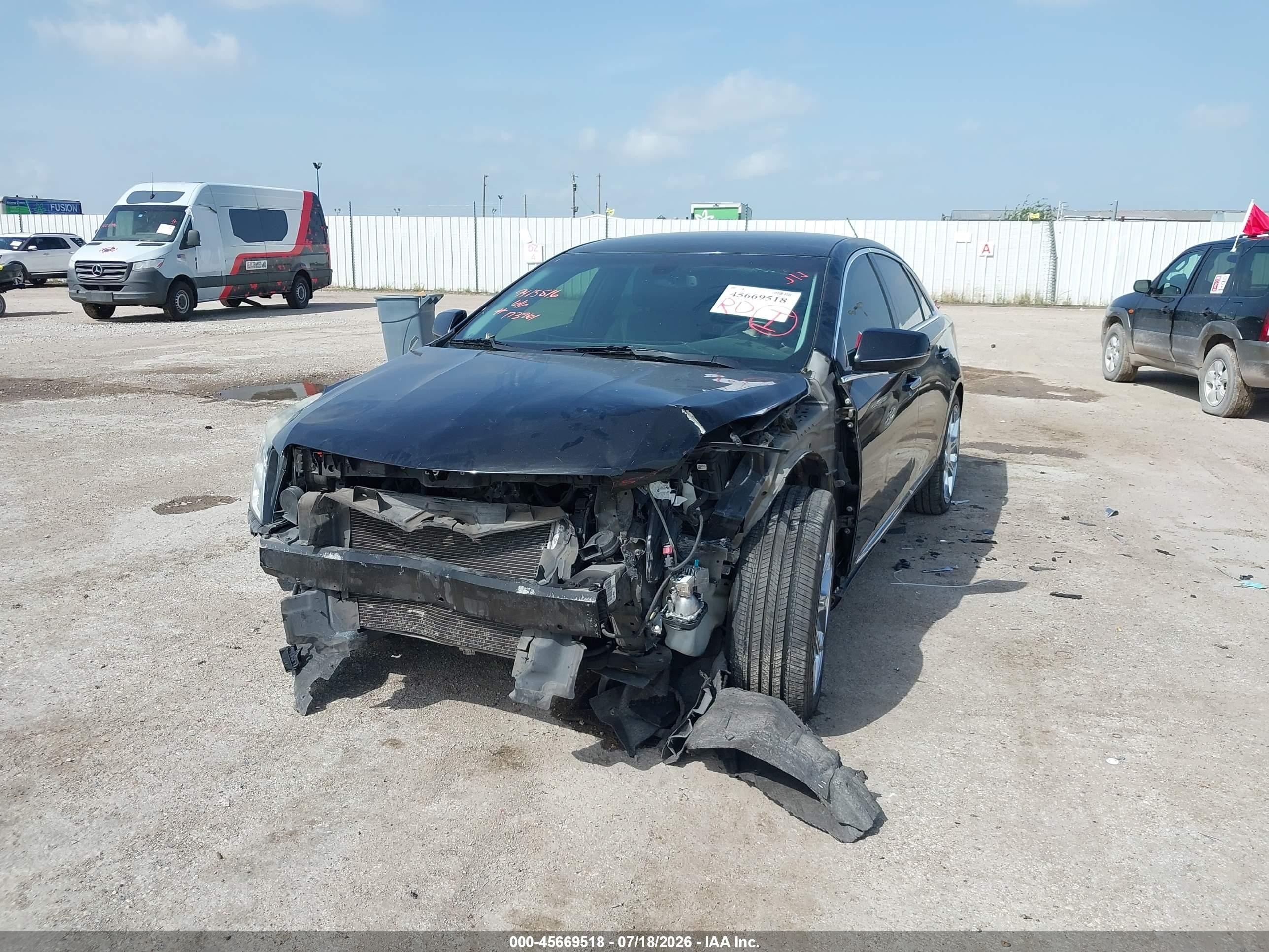 2017 Cadillac Xts VIN 2G61M5S36H9173961 IAAI salvage auction — Front End, Original (Texas), sold $1,500 on 2026-09-22 (photo 2)