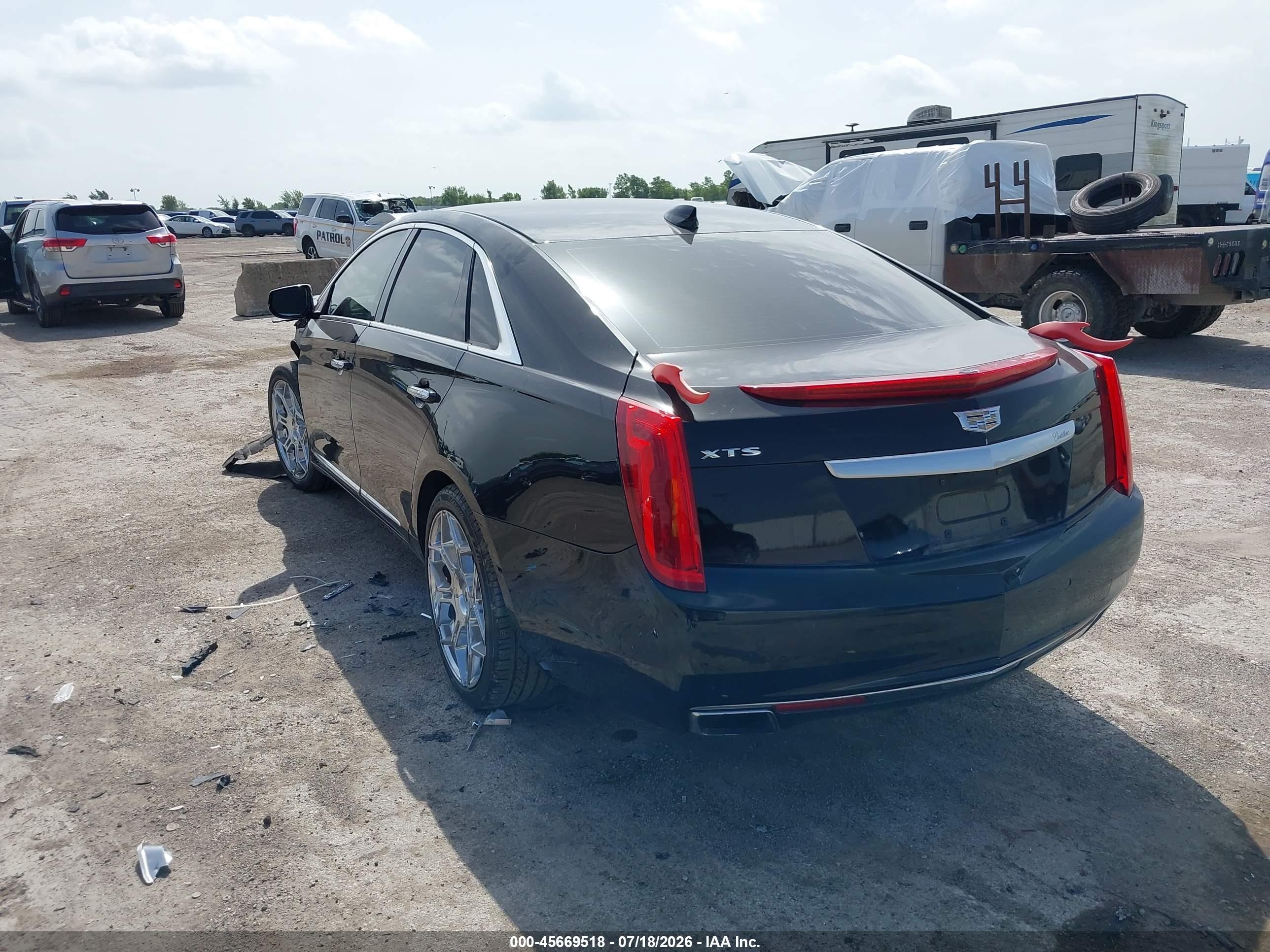 2017 Cadillac Xts VIN 2G61M5S36H9173961 IAAI salvage auction — Front End, Original (Texas), sold $1,500 on 2026-09-22 (photo 3)