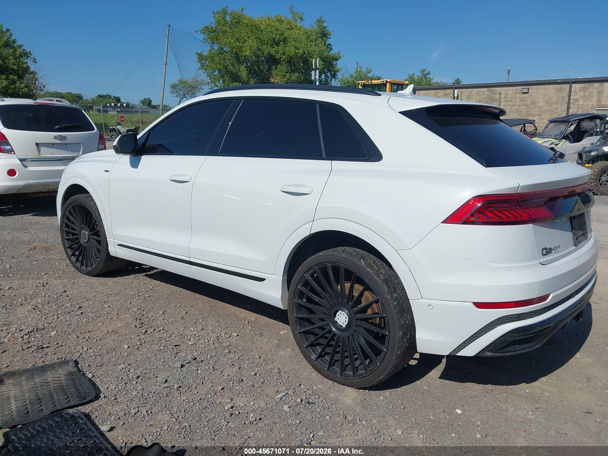 2019 Audi Q8 VIN WA1EVAF13KD031276 IAAI salvage auction — Front End, Mv-907A (New York), sold $12,650 on 2026-09-10 (photo 3)