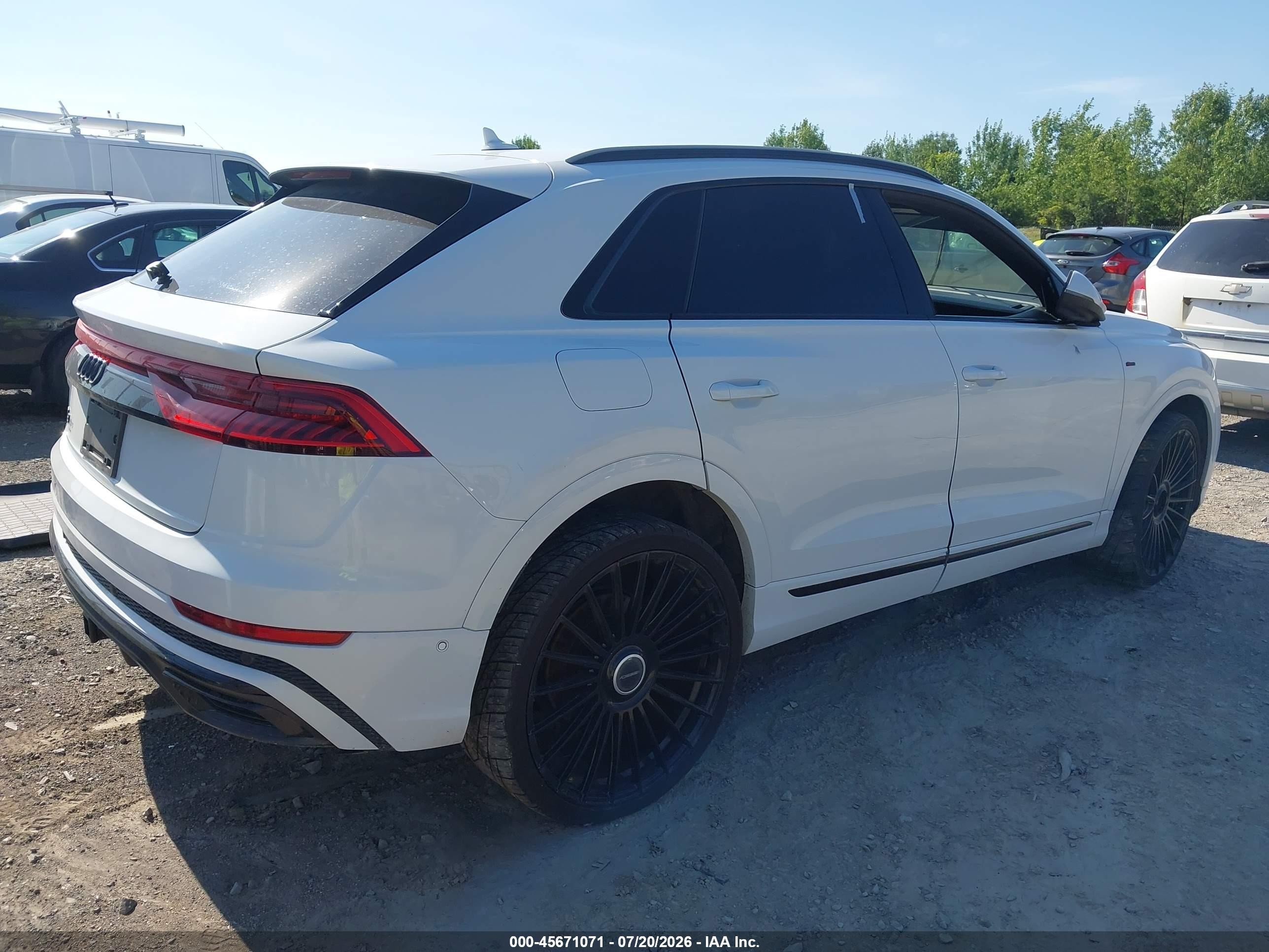 2019 Audi Q8 VIN WA1EVAF13KD031276 IAAI salvage auction — Front End, Mv-907A (New York), sold $12,650 on 2026-09-10 (photo 4)