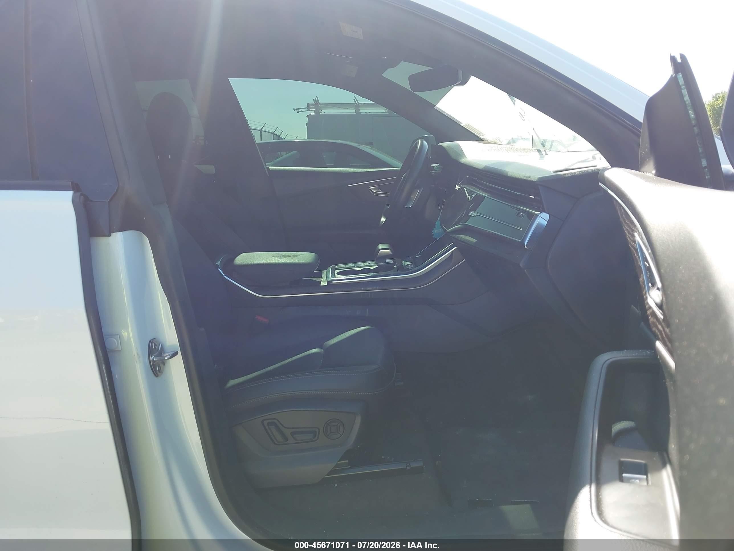 2019 Audi Q8 VIN WA1EVAF13KD031276 IAAI salvage auction — Front End, Mv-907A (New York), sold $12,650 on 2026-09-10 (photo 5)