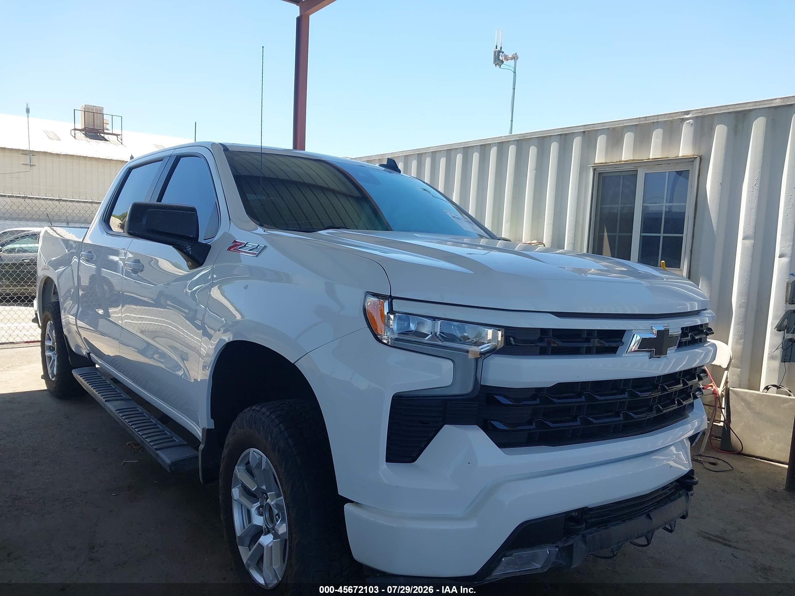 2022 Chevrolet Silverado 1500 VIN 2GCUDEED7N1516141 — IAAI salvage auction photo