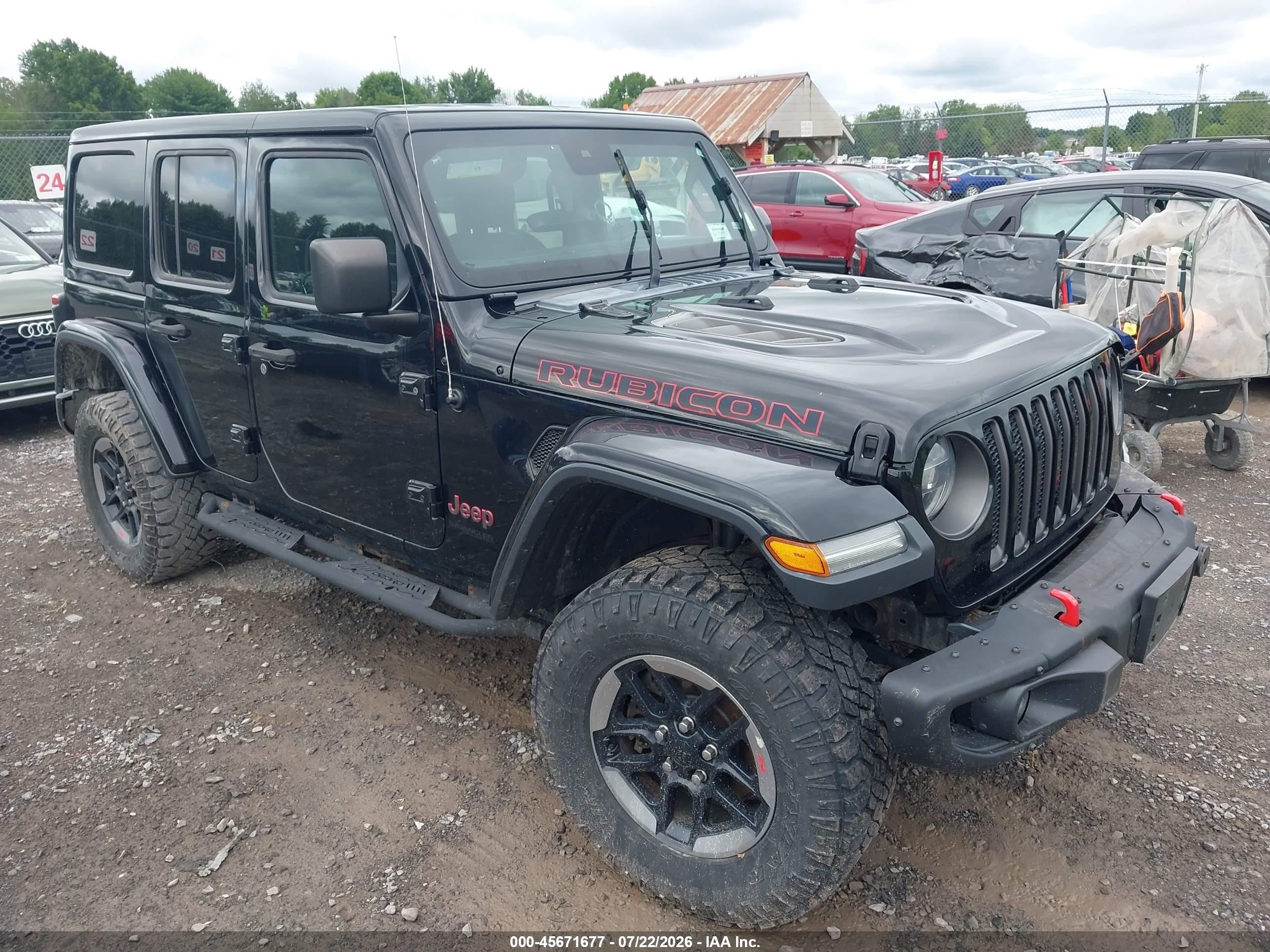 2019 Jeep Wrangler Unlimited VIN 1C4HJXFN5KW512896 — IAAI salvage auction photo