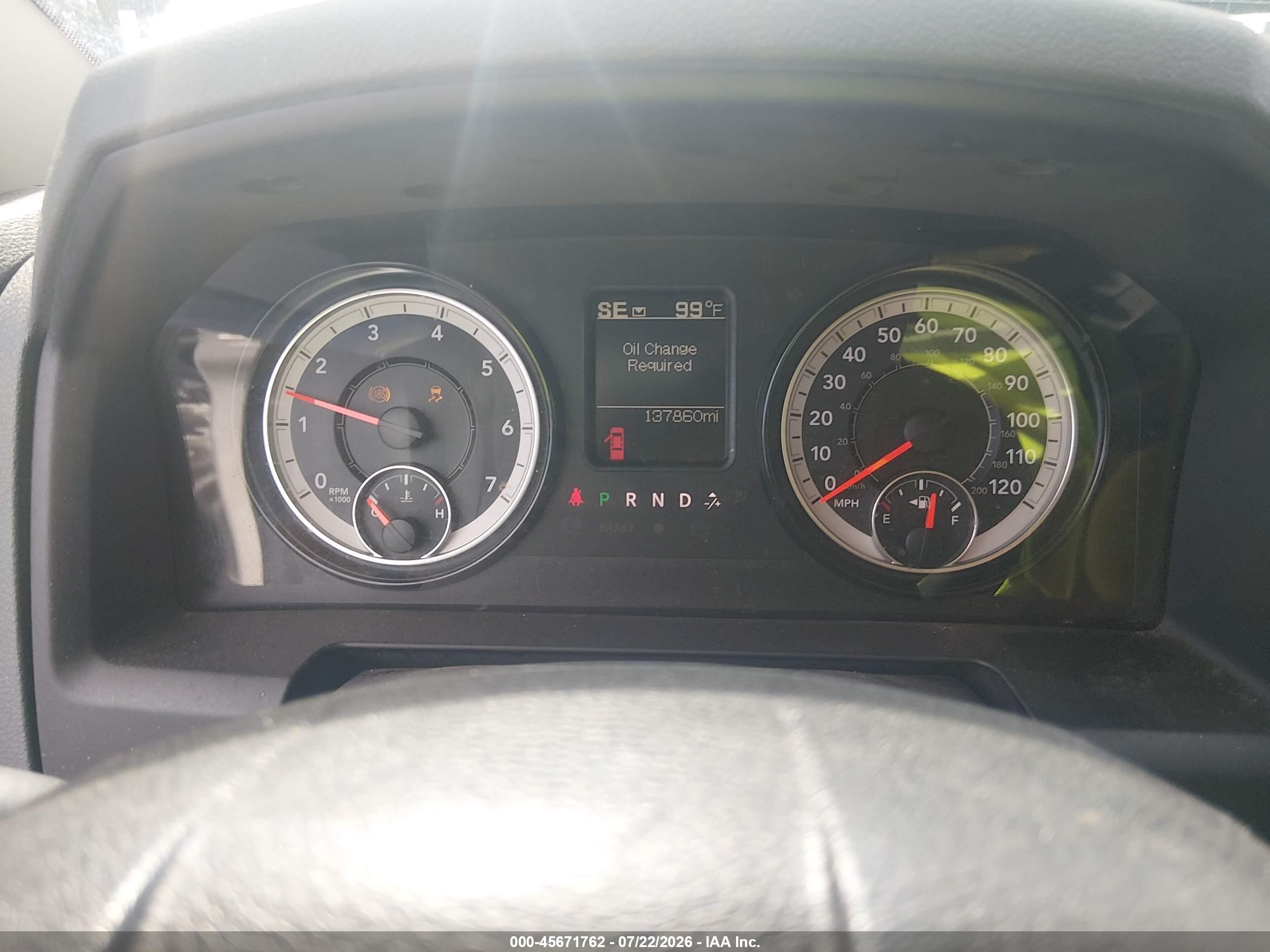 2018 Ram 1500 VIN 1C6RR6FG2JS337285 IAAI salvage auction — Unknown, Salvage (South Carolina), sold $4,400 on 2026-10-07 (photo 7)