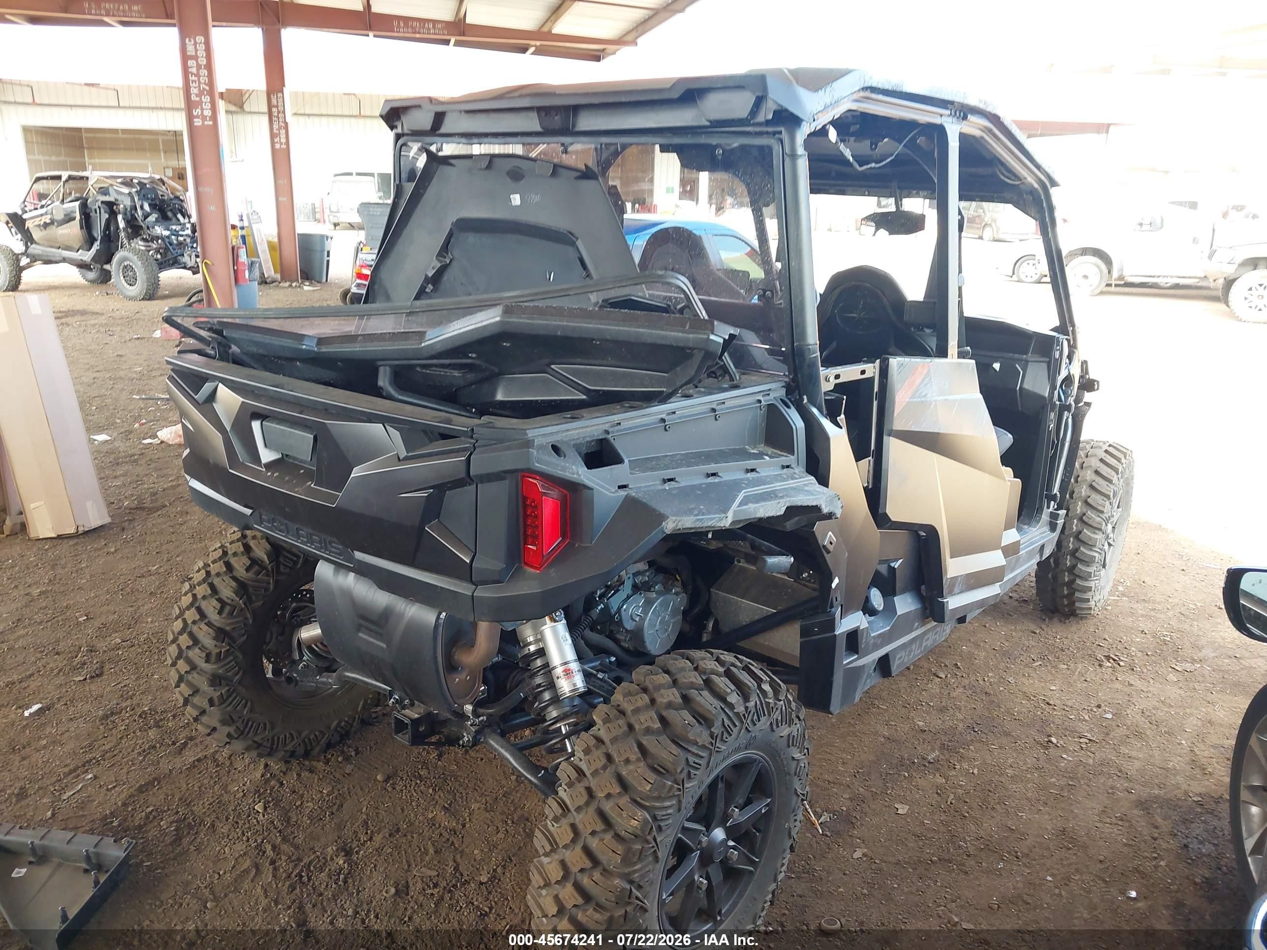 2026 Polaris VIN 3NSGMK995TF121059 IAAI salvage auction — Unknown, Salvage (Arizona), sold $11,400 on 2026-09-09 (photo 4)