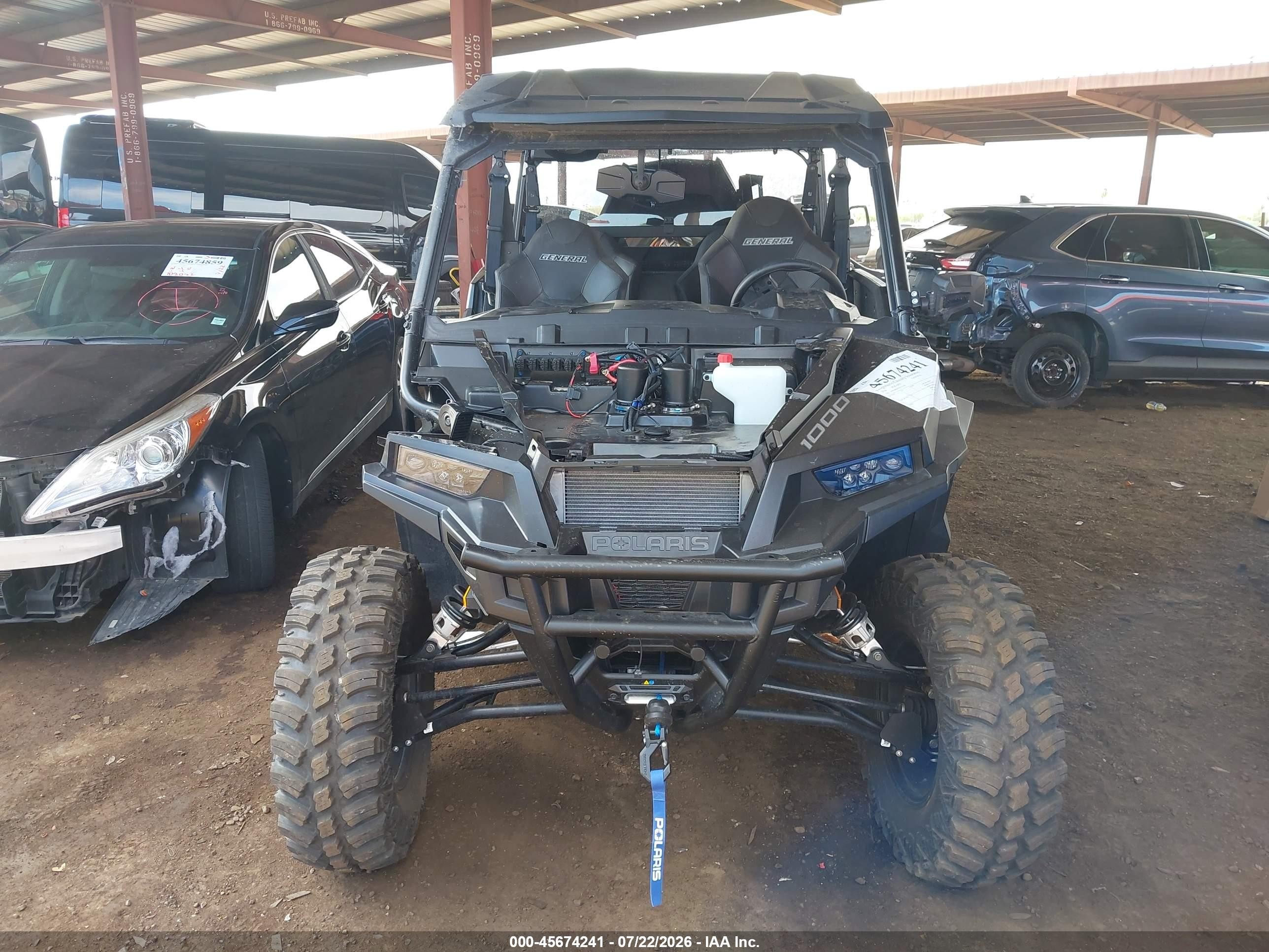 2026 Polaris VIN 3NSGMK995TF121059 IAAI salvage auction — Unknown, Salvage (Arizona), sold $11,400 on 2026-09-09 (photo 5)