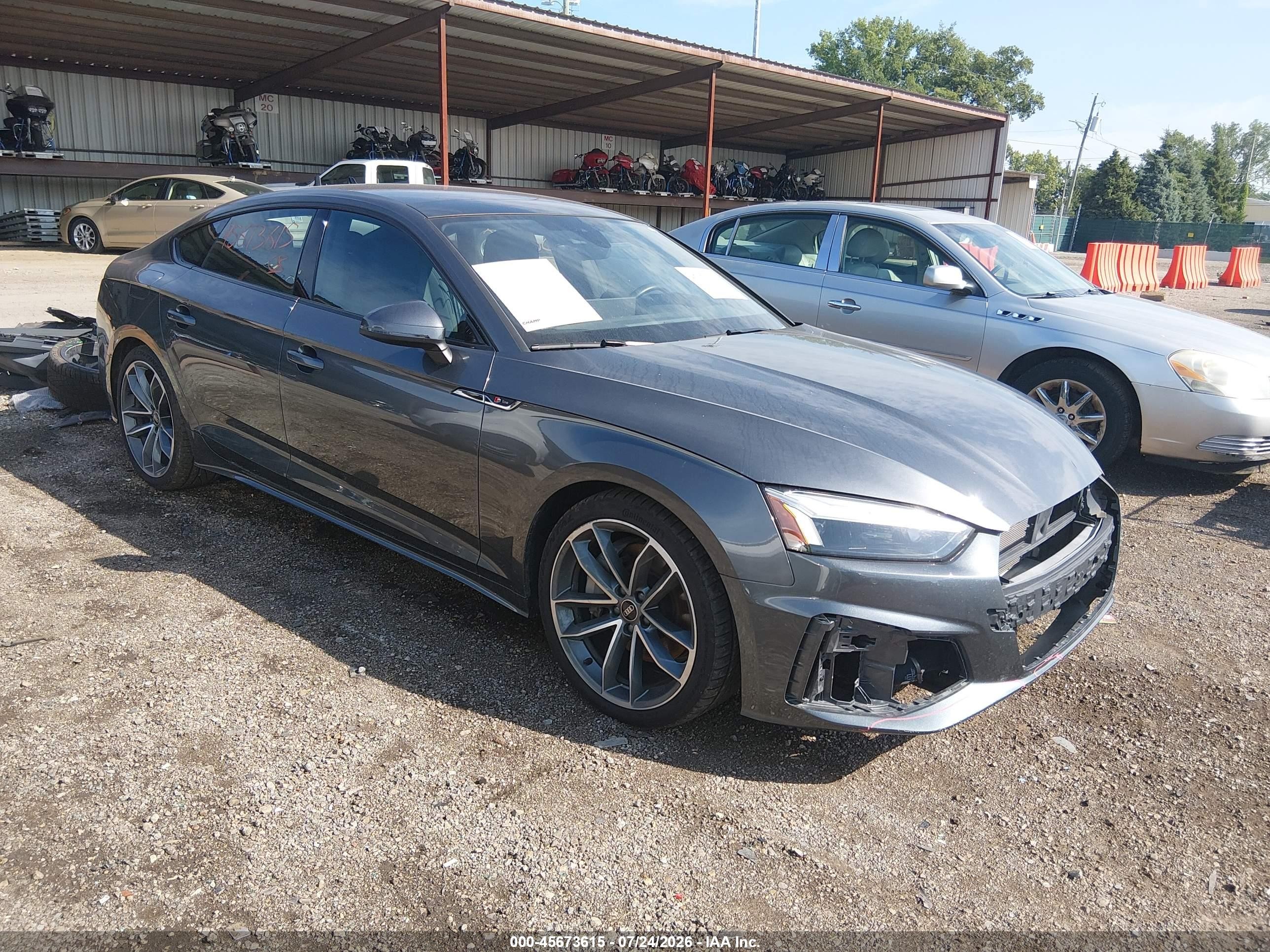 2024 Audi A5 Sportback VIN WAUDACF59RA101061 — IAAI salvage auction photo