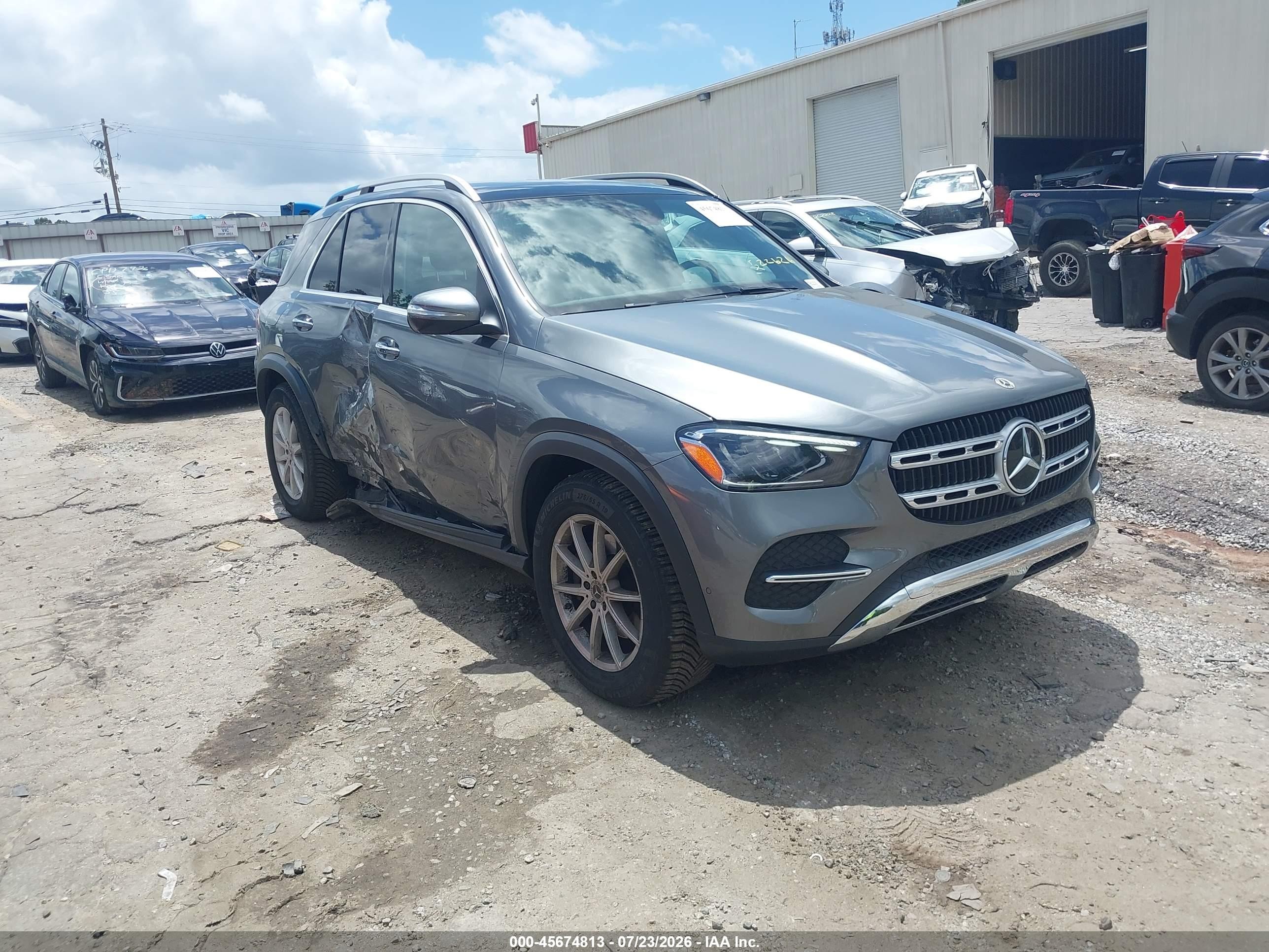 2026 Mercedes-Benz GLE-Class VIN 4JGFB4FB8TB522626 — IAAI salvage auction photo
