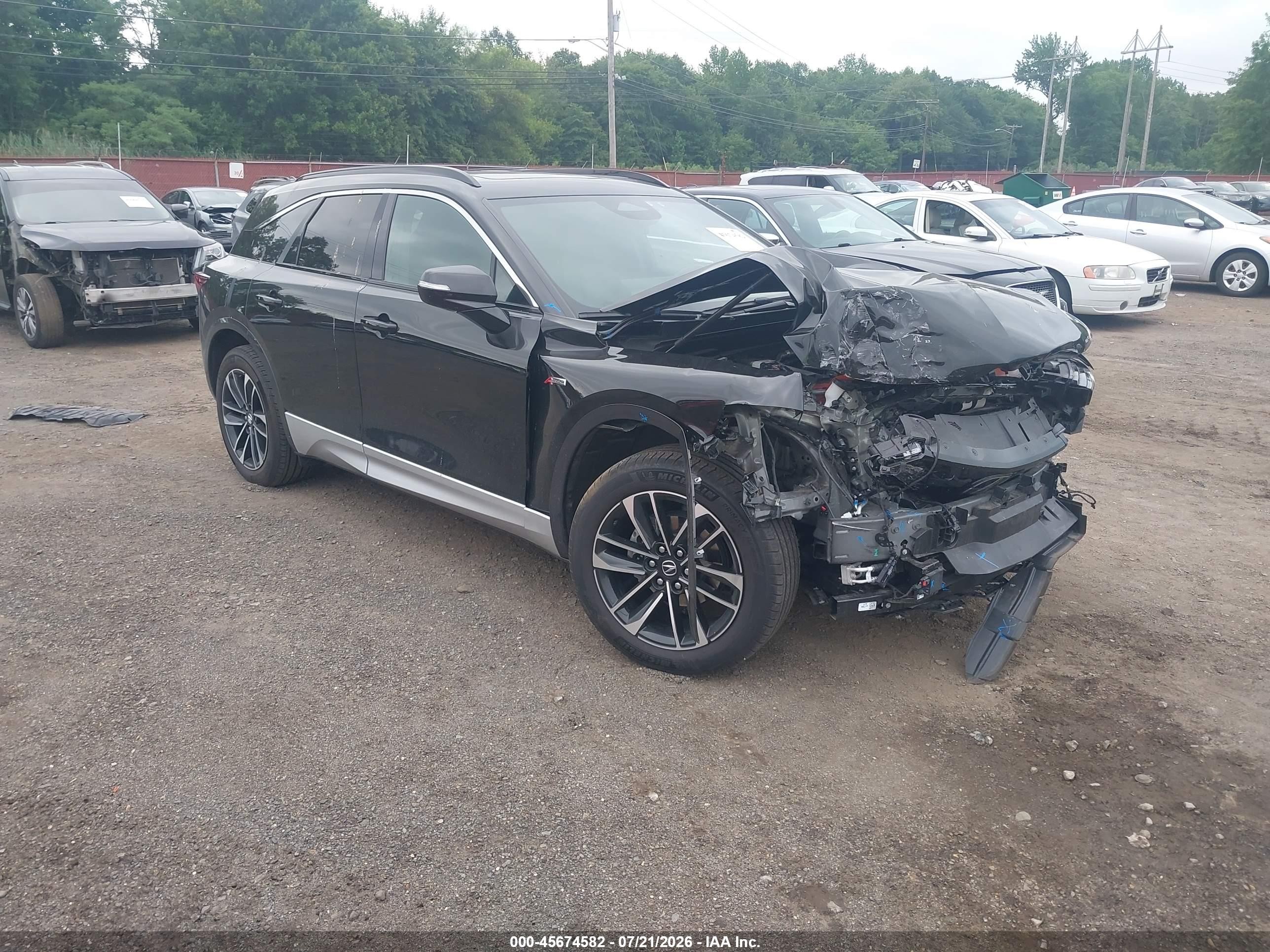 2024 Acura ZDX VIN 4W5KHNRL6RZ516581 — IAAI salvage auction photo