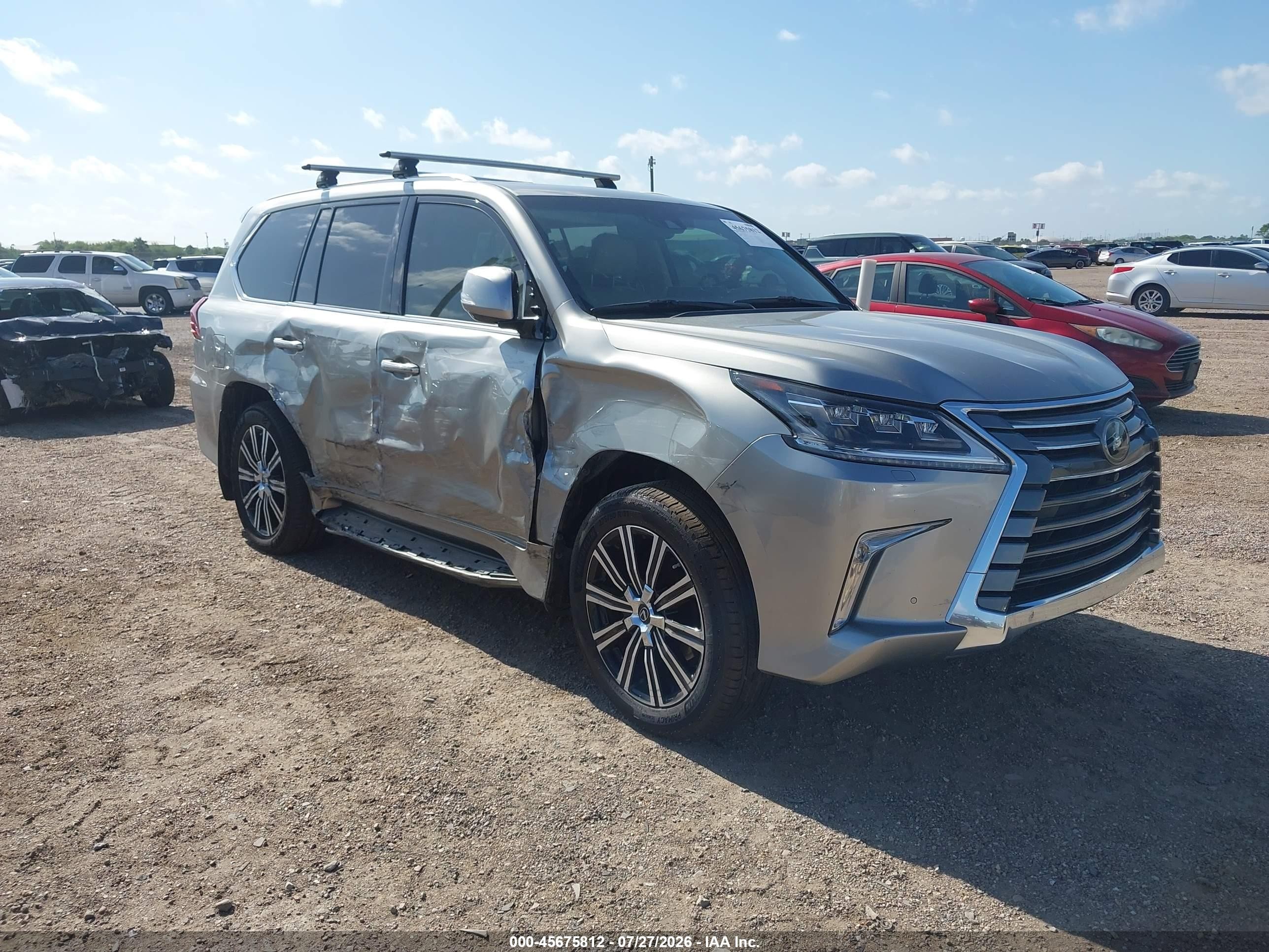 2020 Lexus LX 570 VIN JTJDY7AX3L4317120 — IAAI salvage auction photo
