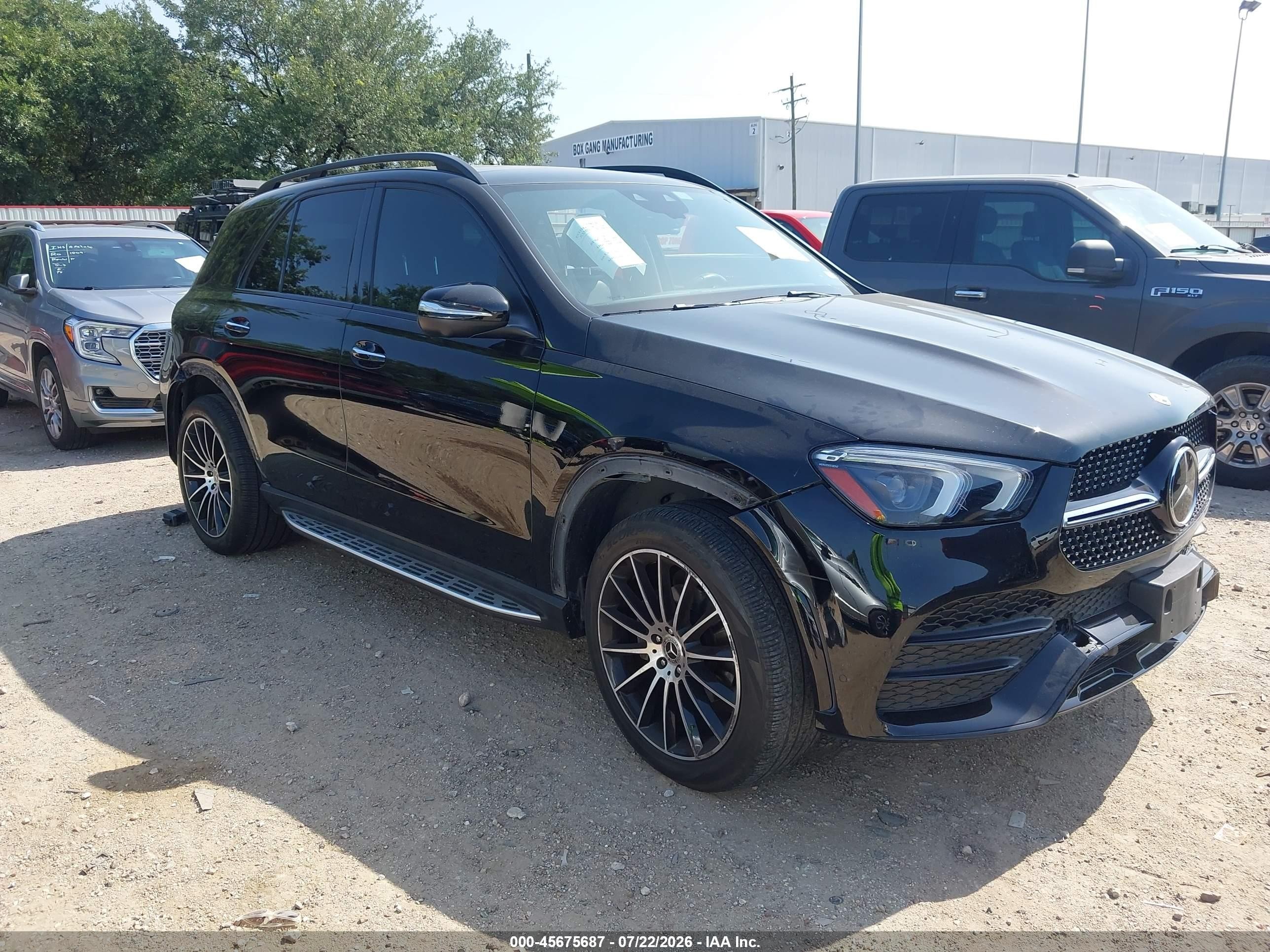 2022 Mercedes-Benz GLE-Class VIN 4JGFB4JB9NA586495 — IAAI salvage auction photo