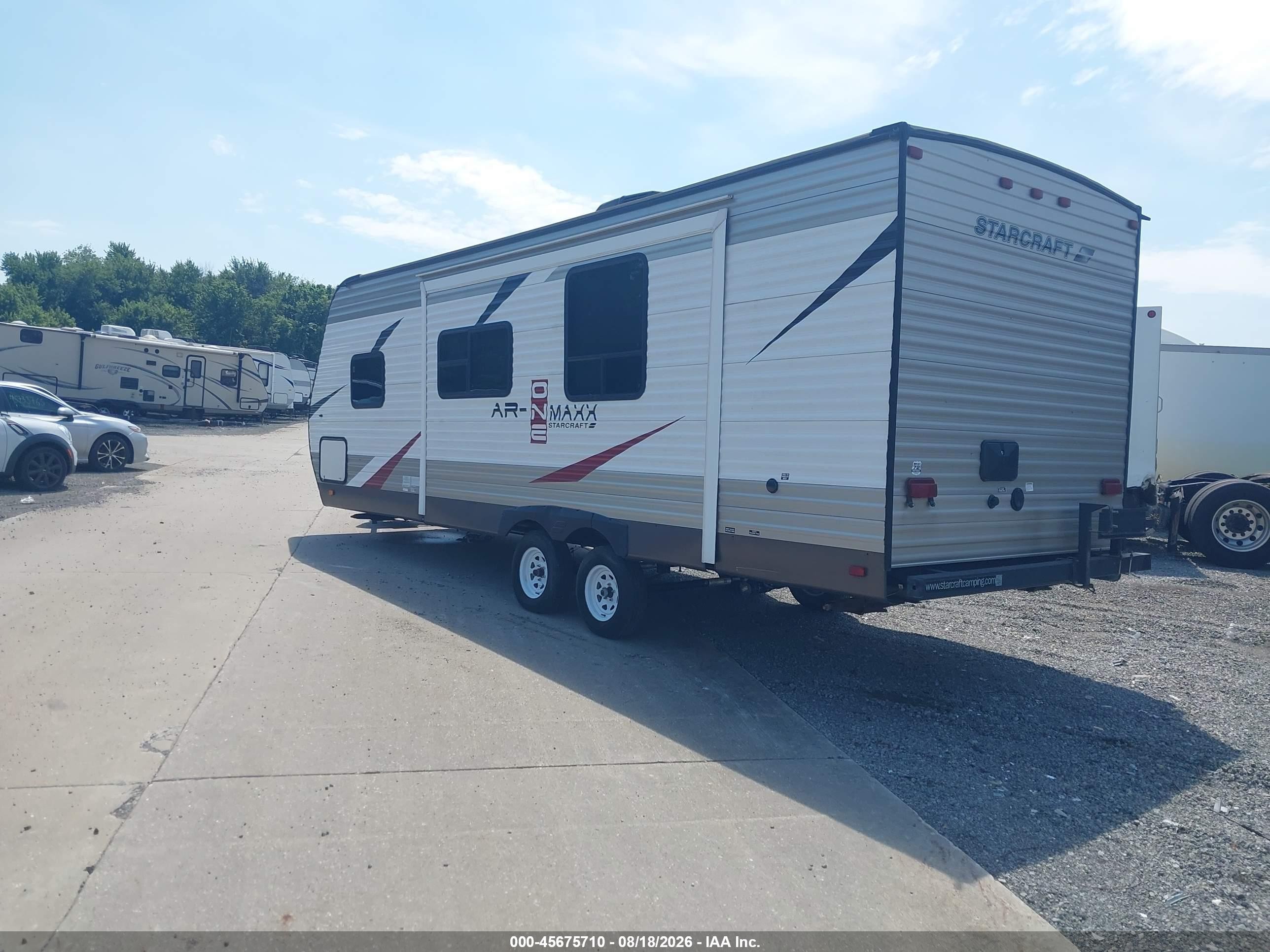 2016 Starcraft Ar-One VIN 1SABS0BN5G28X5093 IAAI salvage auction — Water/Flood, Junk (Illinois), sold $1,800 on 2026-09-21 (photo 3)