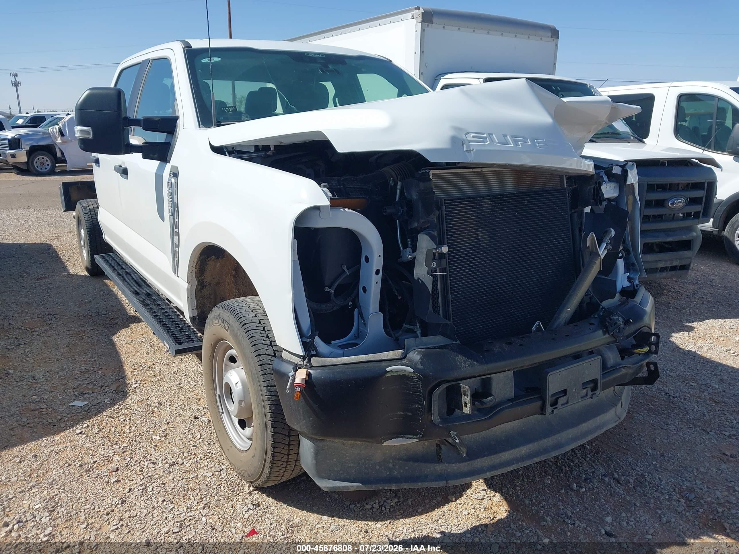 2025 Ford F-250 VIN 1FT7W2BA7SED25247 — IAAI salvage auction photo