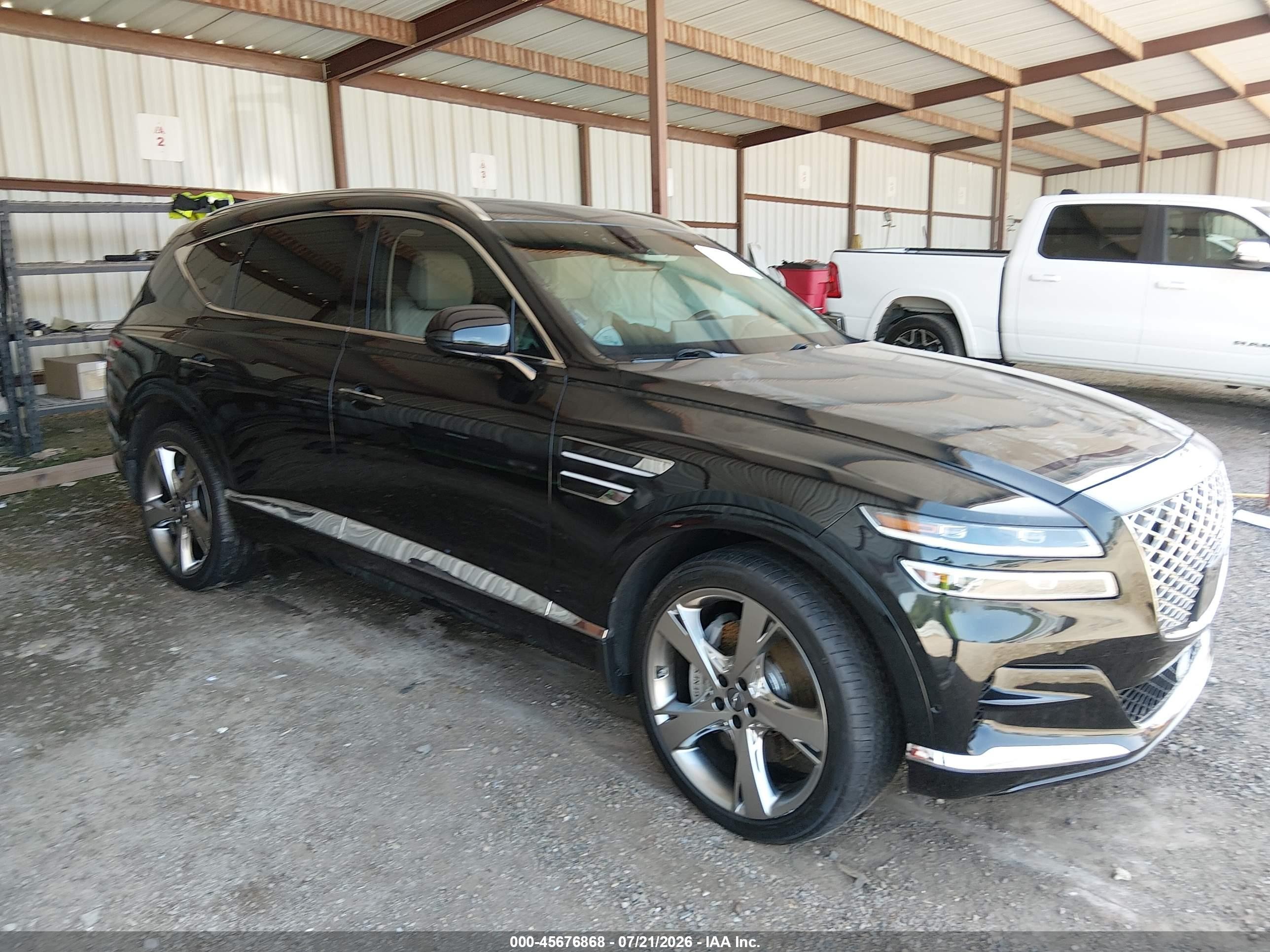 2022 Genesis GV80 VIN KMUHCESC5NU082464 — IAAI salvage auction photo