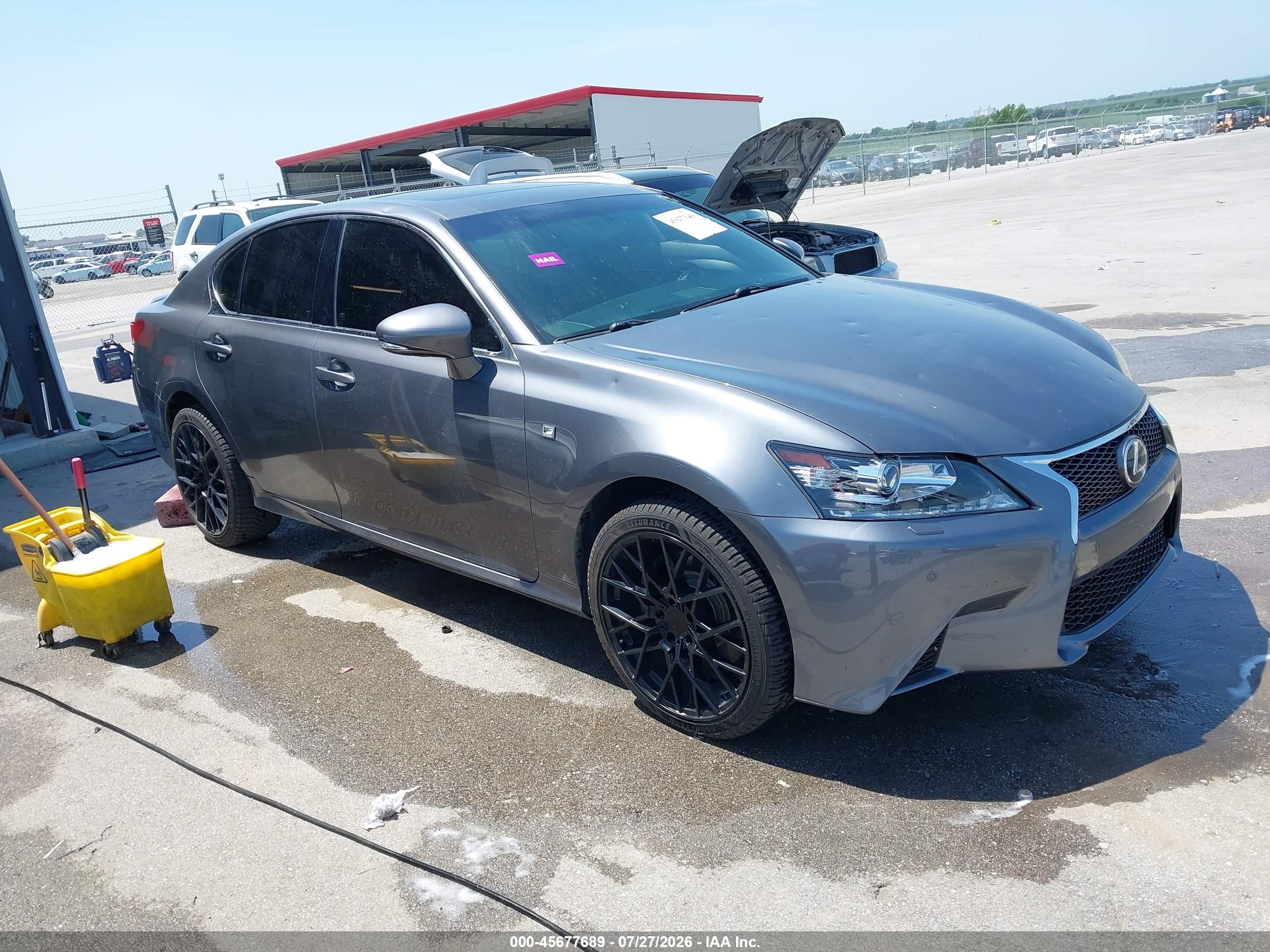 2013 Lexus GS 350 VIN JTHCE1BL6D5003309 — IAAI salvage auction photo