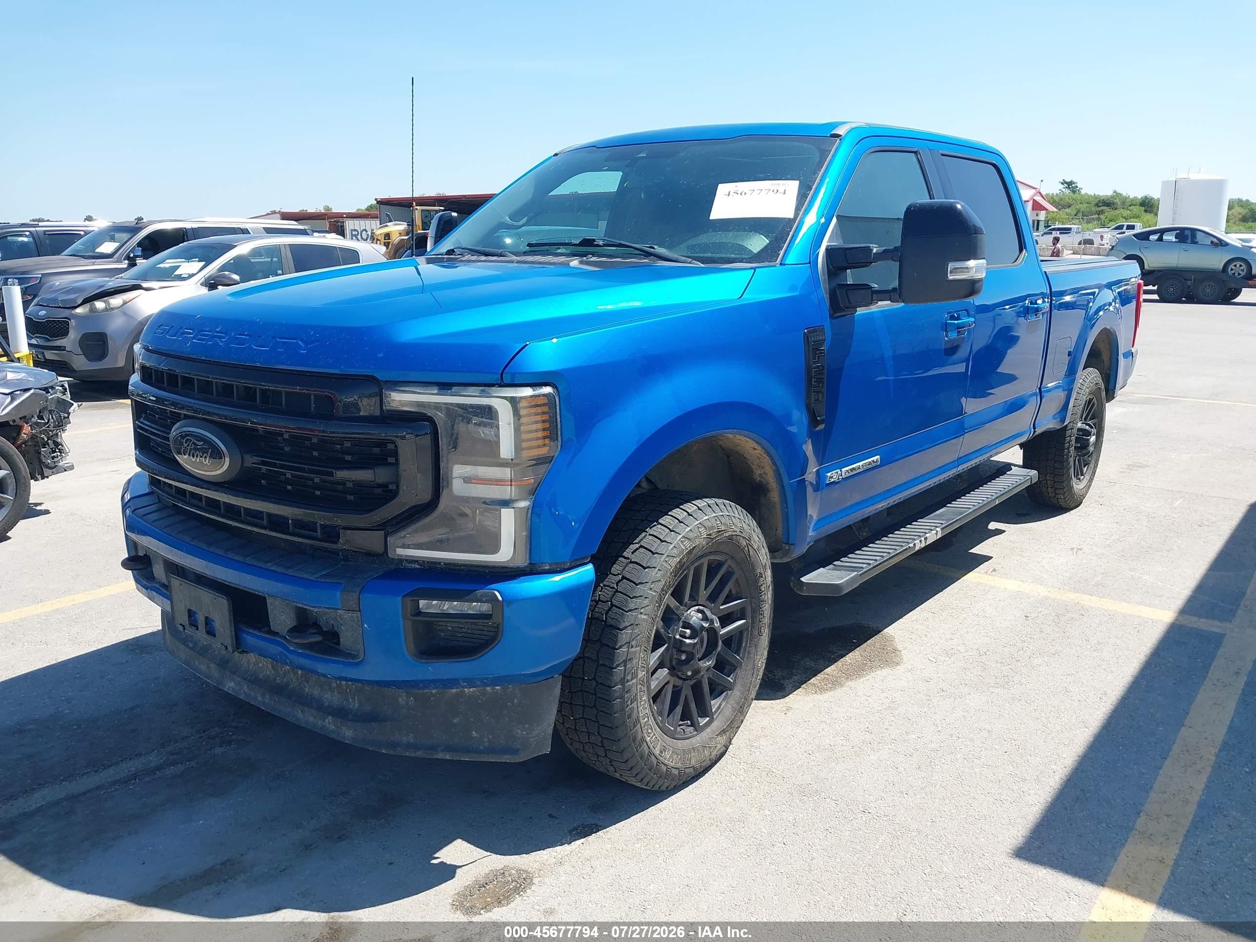 2021 Ford F-250 VIN 1FT7W2BT5MED88335 IAAI salvage auction — Water/Flood, Salvage (Texas), sold $18,250 on 2026-08-27 (photo 2)