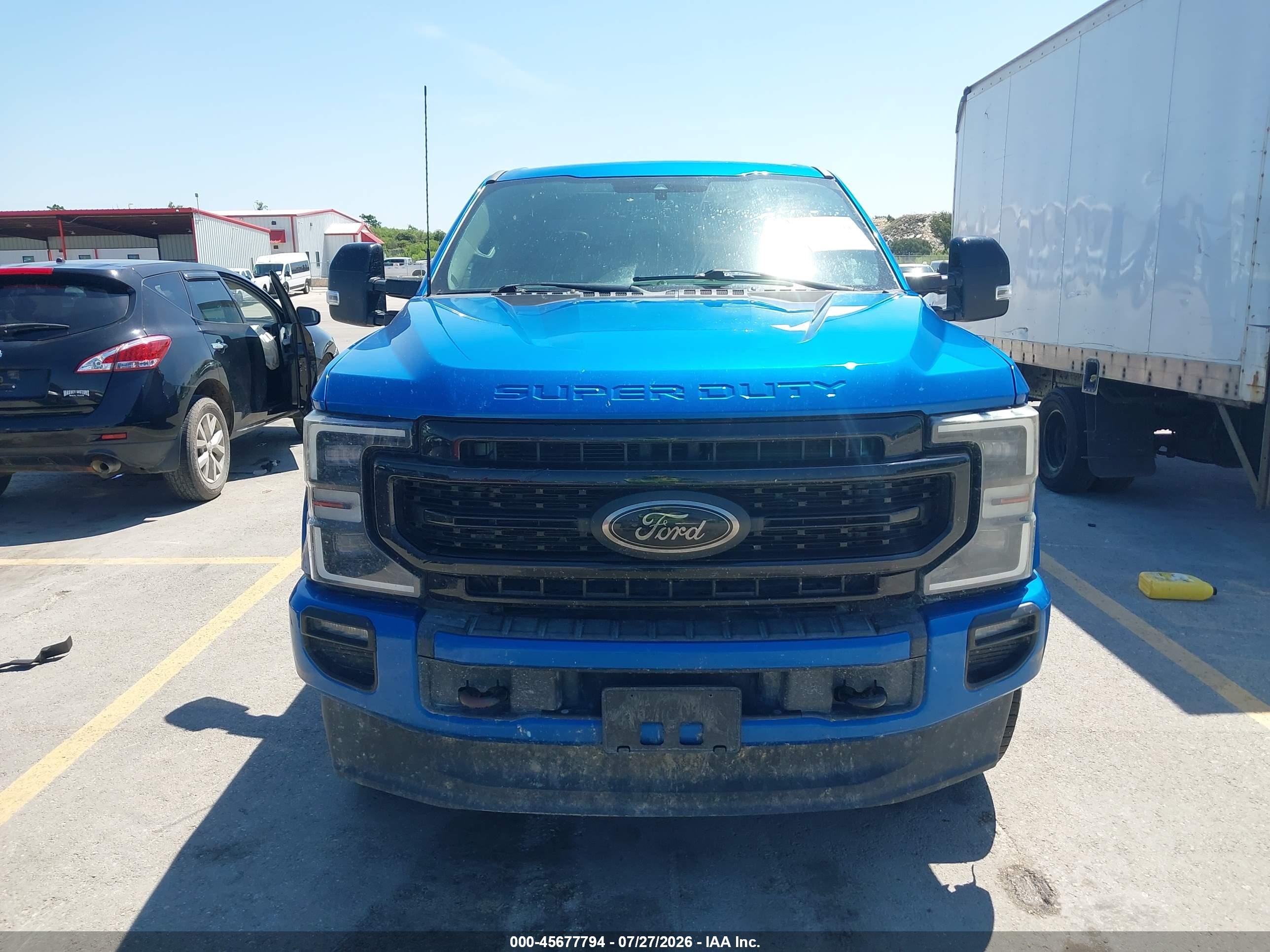 2021 Ford F-250 VIN 1FT7W2BT5MED88335 IAAI salvage auction — Water/Flood, Salvage (Texas), sold $18,250 on 2026-08-27 (photo 6)