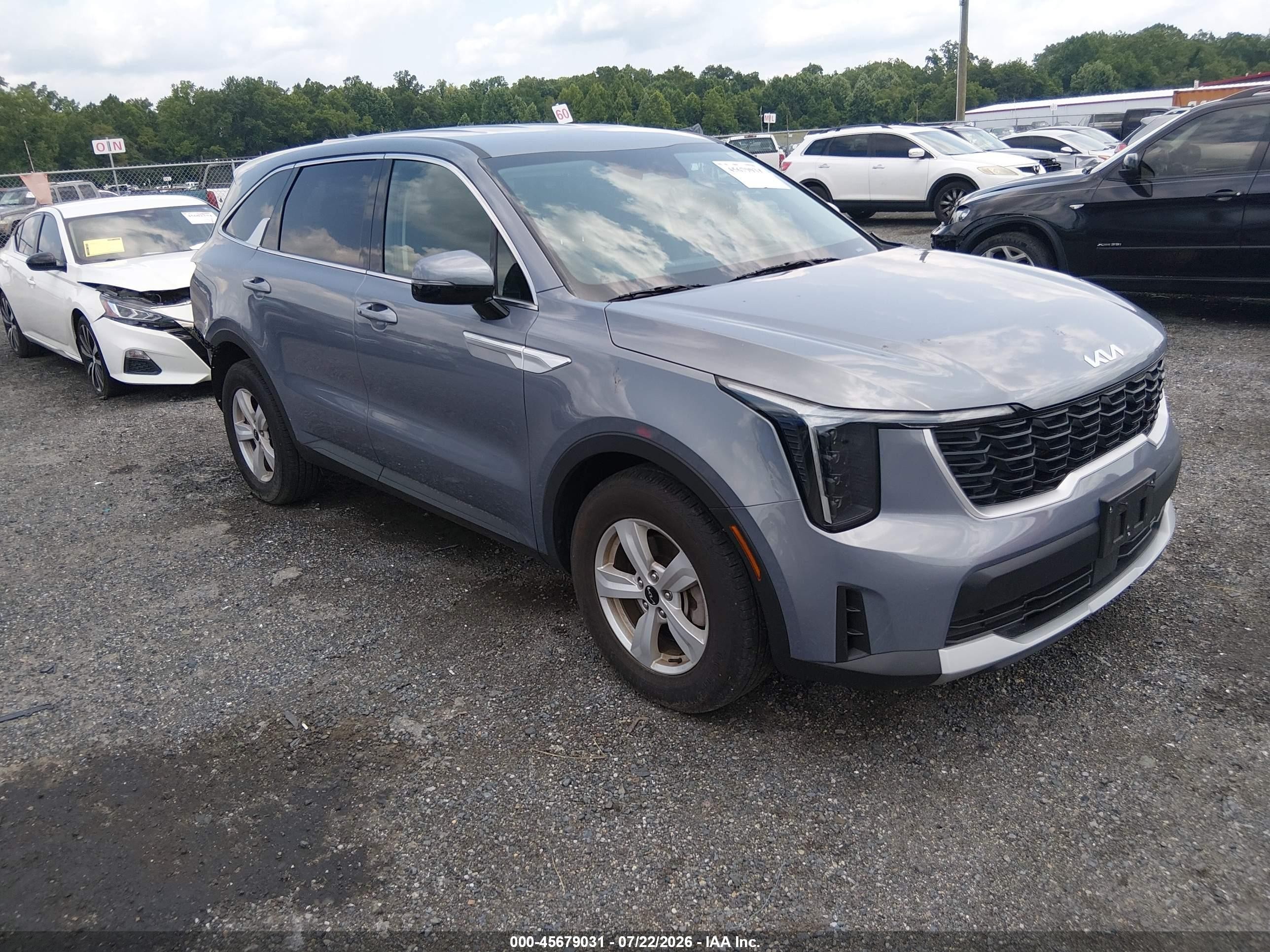 2025 Kia Sorento VIN 5XYRG4JC6SG338678 — IAAI salvage auction photo
