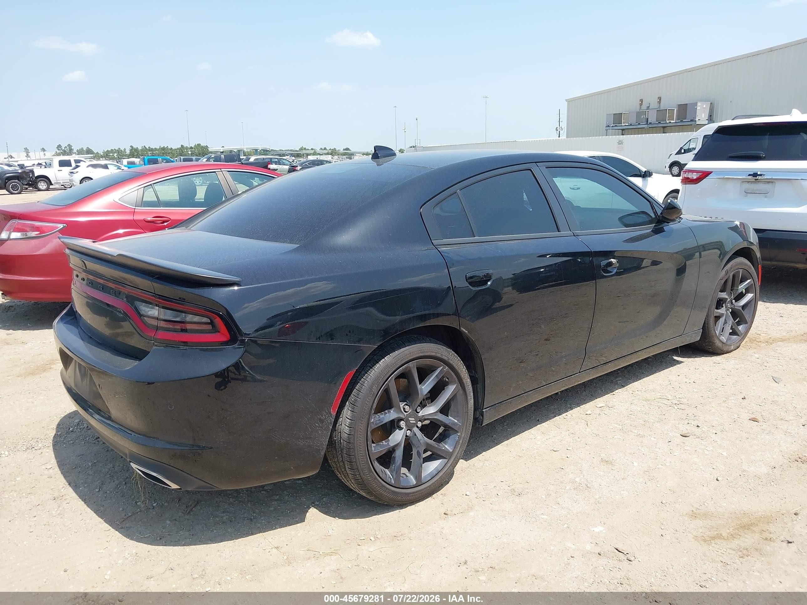 2023 Dodge Charger VIN 2C3CDXBG7PH600772 IAAI salvage auction — Mechanical, Salvage (Texas), sold $7,700 on 2026-09-13 (photo 4)
