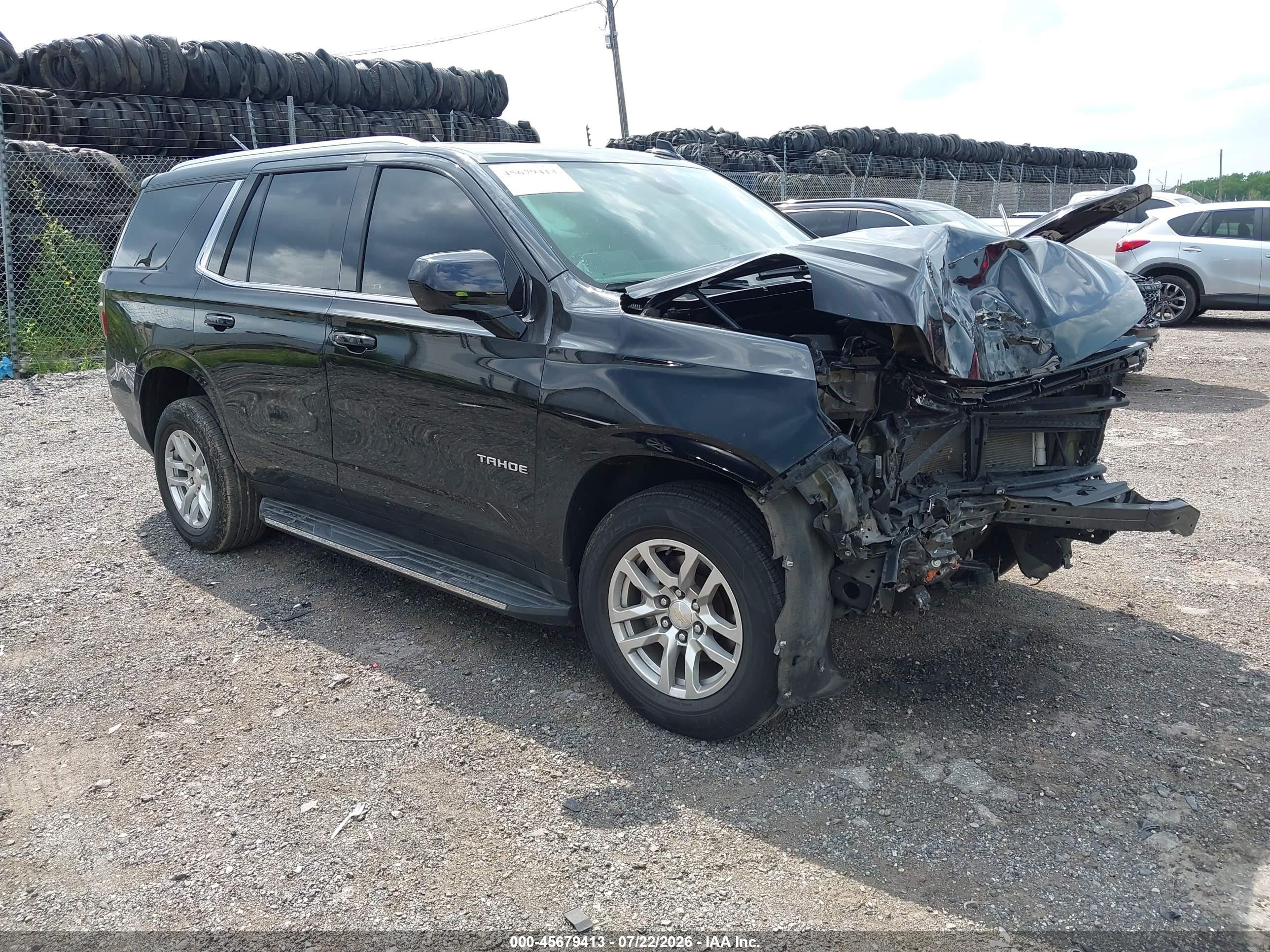 2024 Chevrolet Tahoe VIN 1GNSKNKD0RR235904 — IAAI salvage auction photo