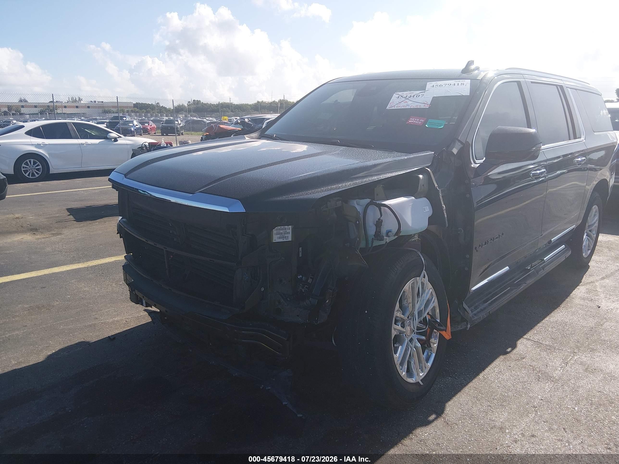 2023 Gmc Yukon VIN 1GKS1GKD2PR241910 IAAI salvage auction — Unknown, Rebuildable (Florida), sold $24,075 on 2026-08-20 (photo 6)